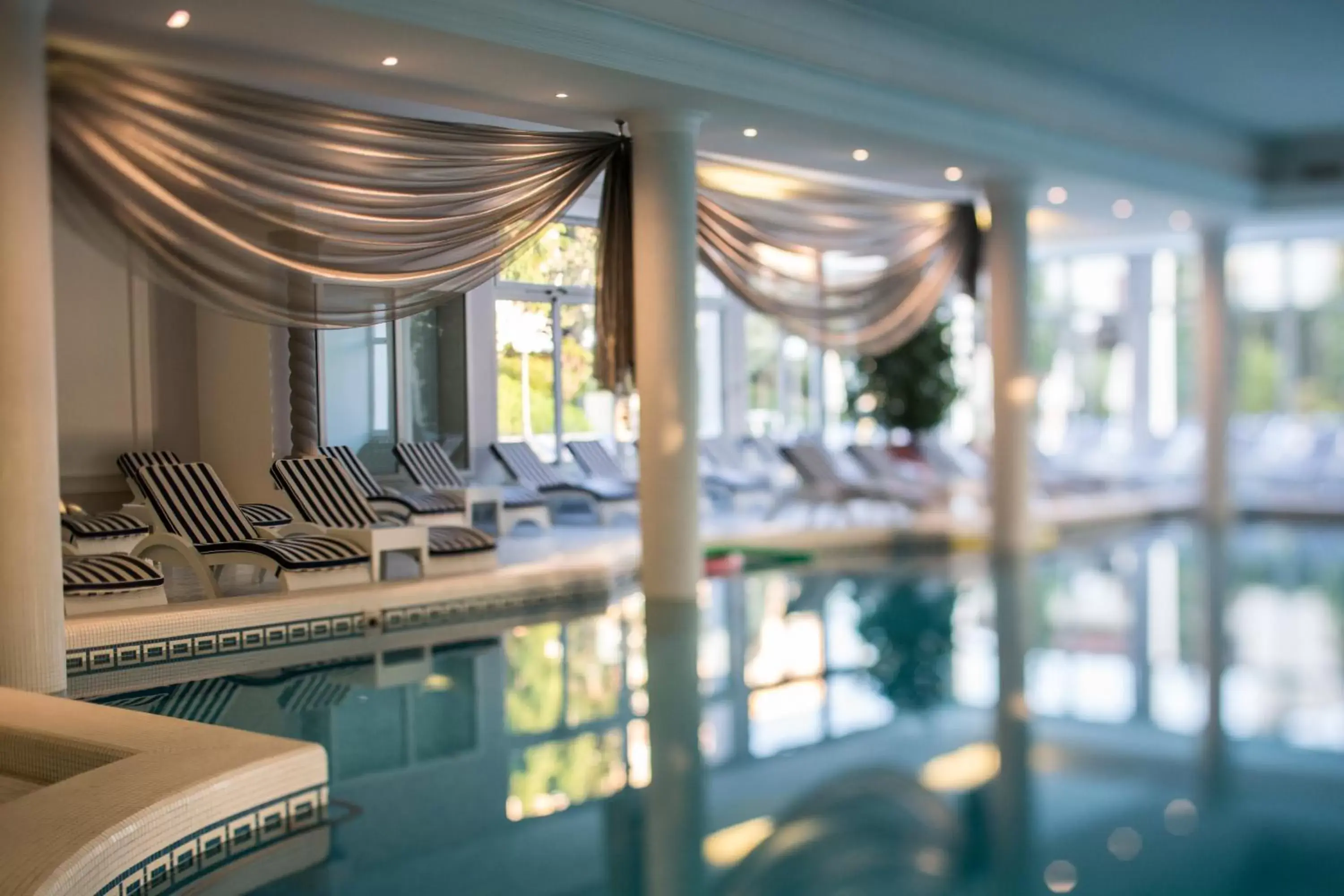 Swimming pool in Abano Grand Hotel Swimming pool in Abano Grand Hotel