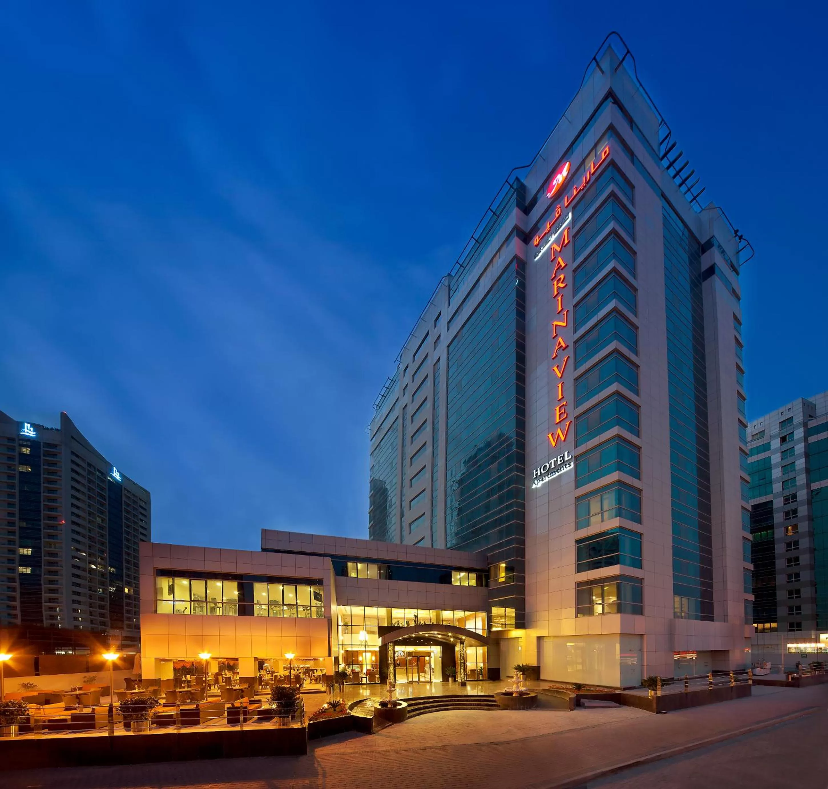 Property building in Marina View Deluxe Hotel Apartment