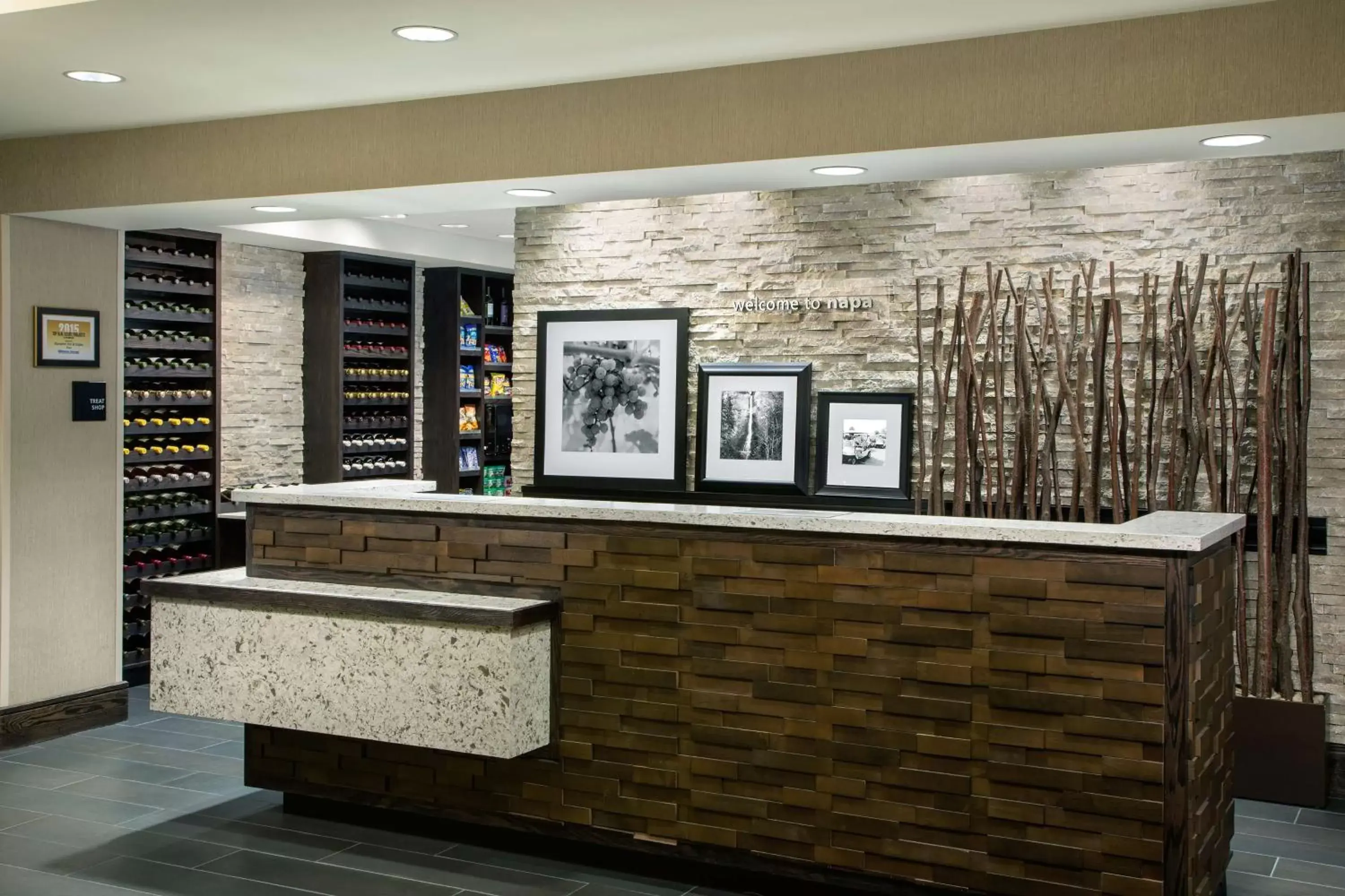 Lobby or reception, Lobby/Reception in Hampton Inn & Suites - Napa, CA