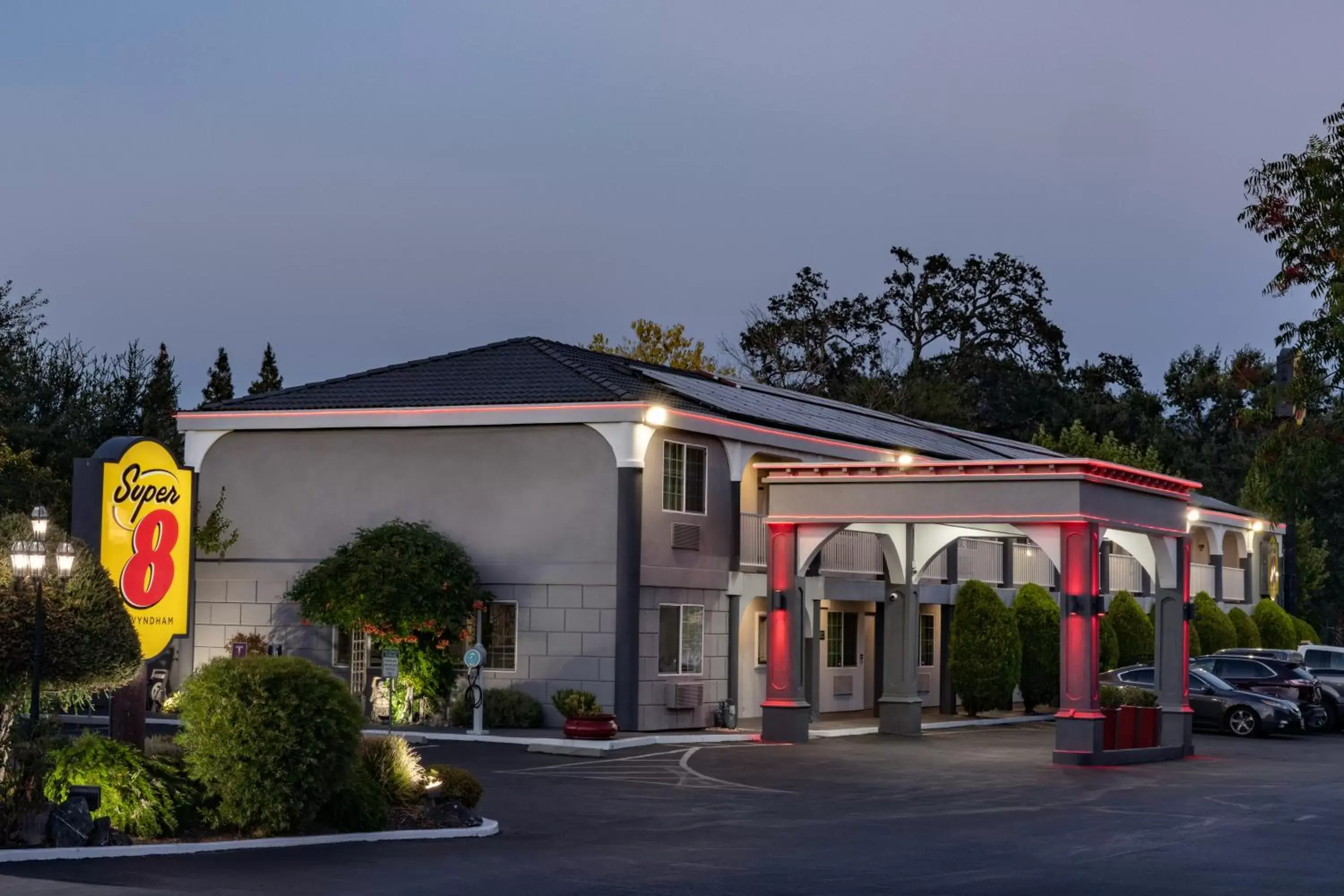 Property Building in Super 8 by Wyndham Ukiah