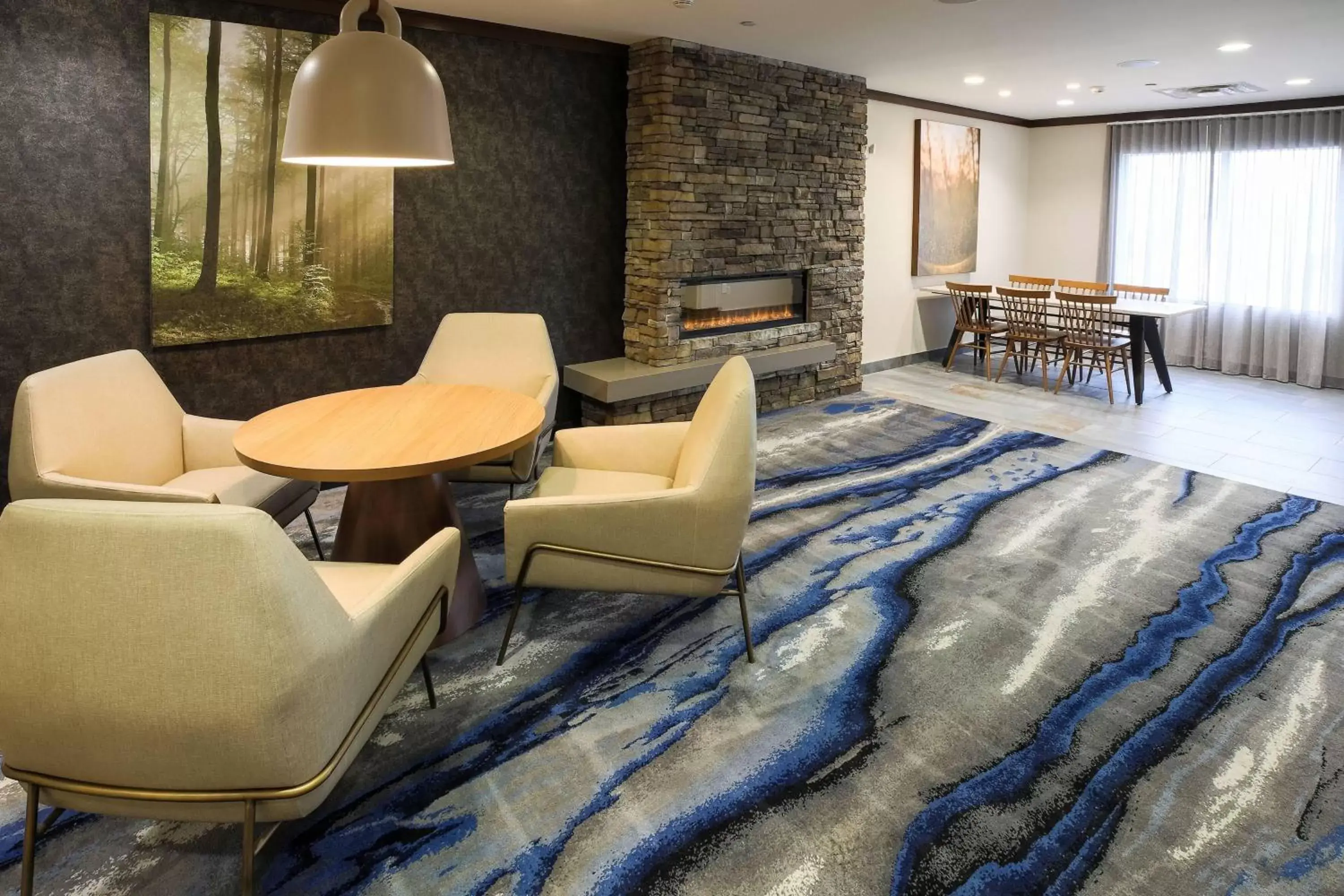 Lobby or reception, Seating Area in Fairfield Inn & Suites by Marriott Elizabethtown