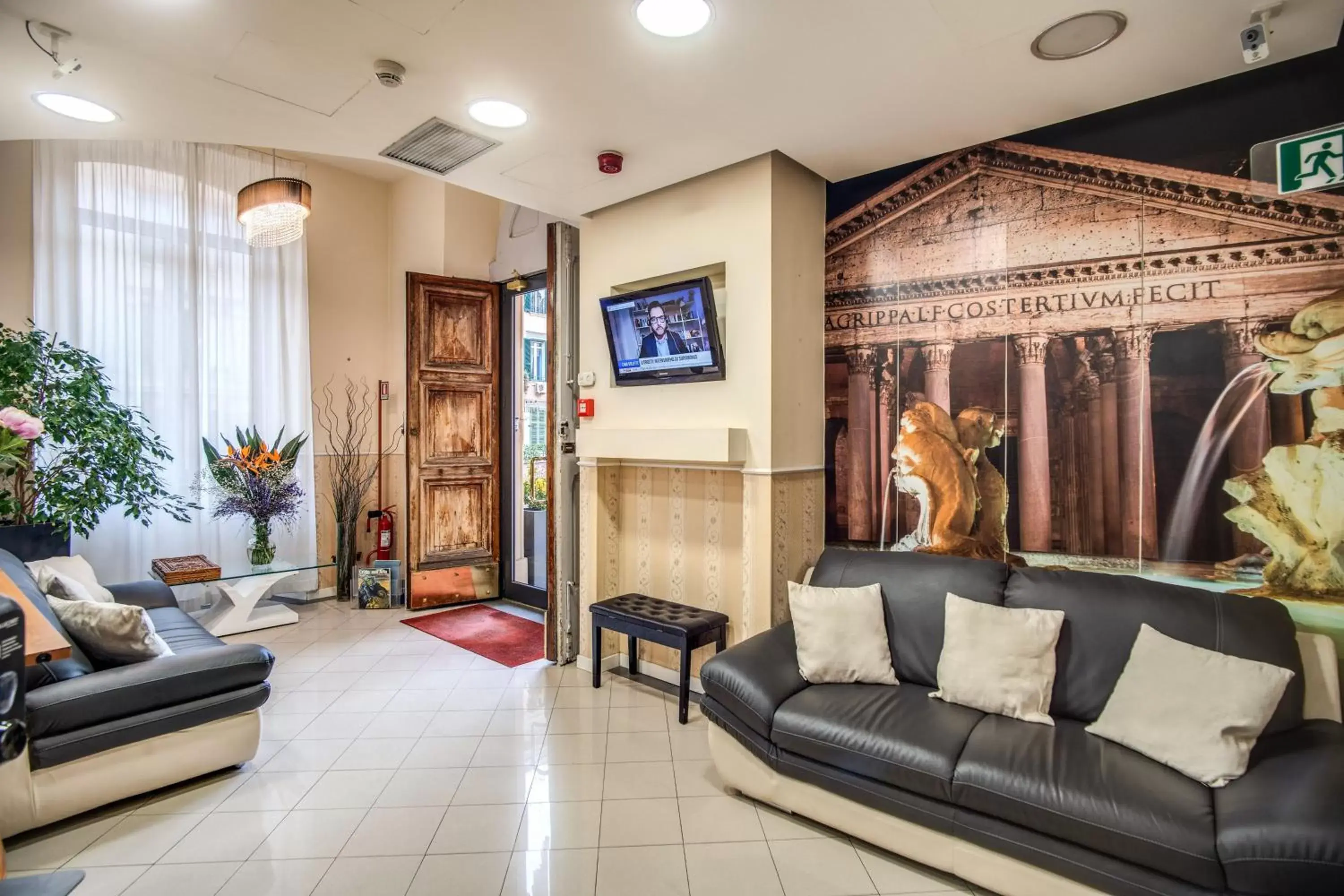 Lobby or reception, Seating Area in Hotel Ottaviano Augusto