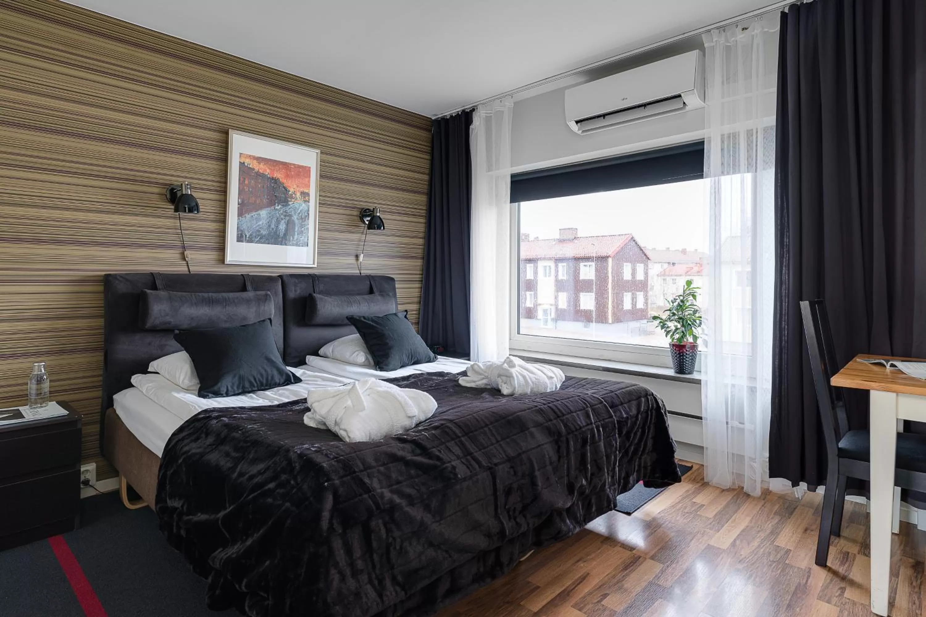 Bed in Fagersta Wärdshuset C. Dickens