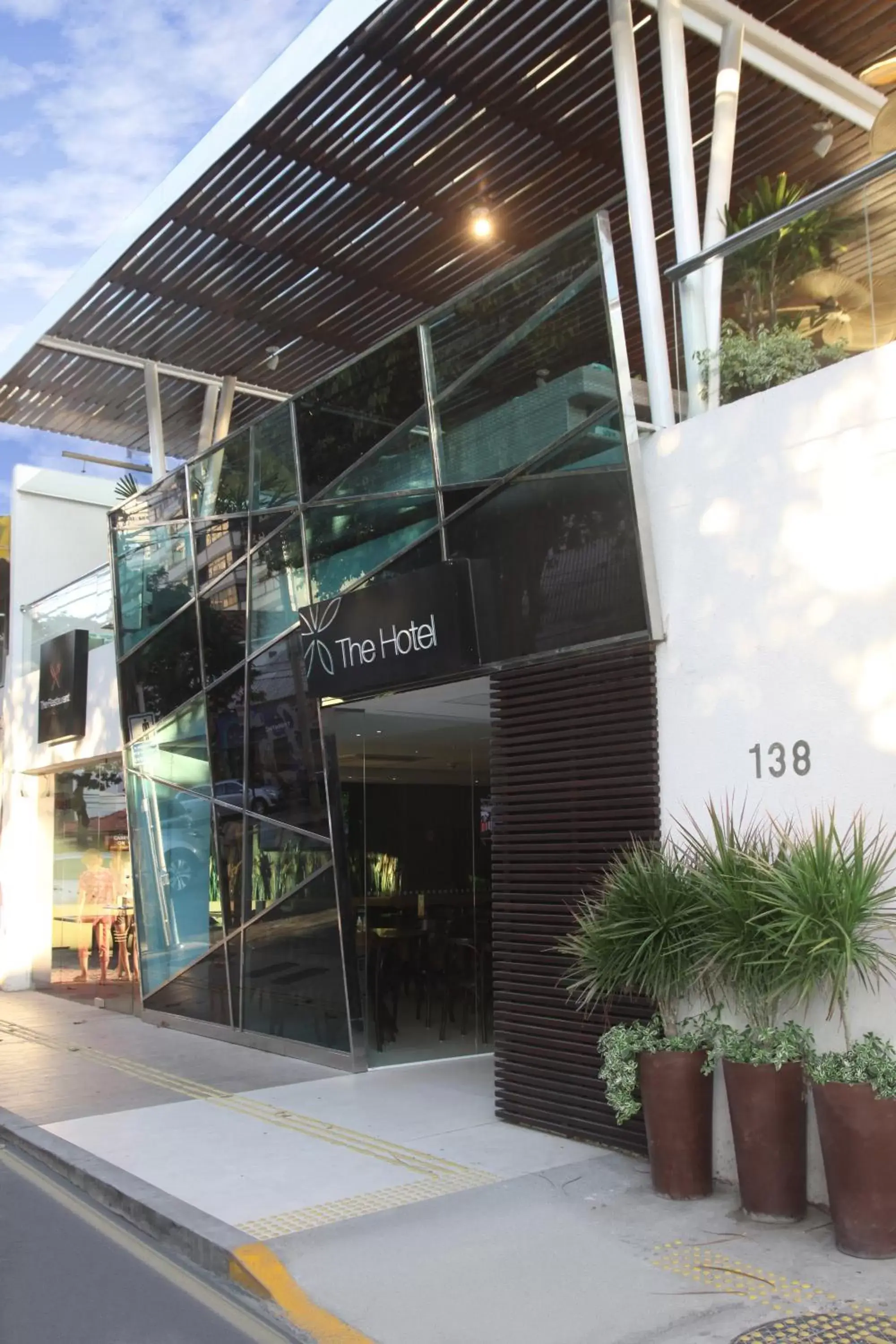 Facade/entrance in The Hotel Facade/entrance in The Hotel