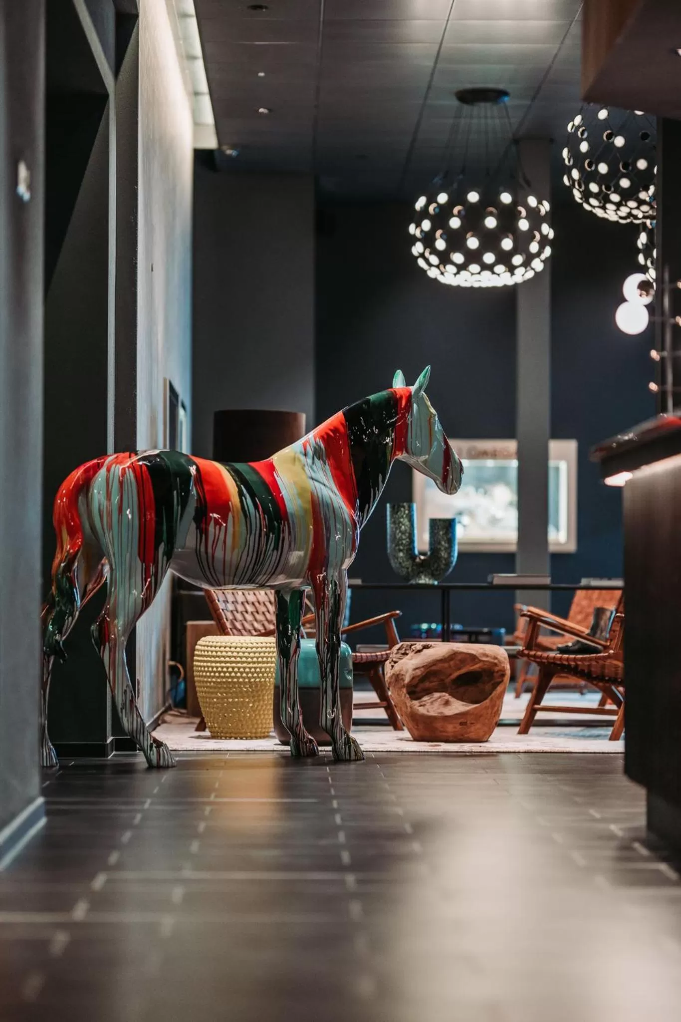 Lobby or reception in The Guesthouse by The Hey Hotel