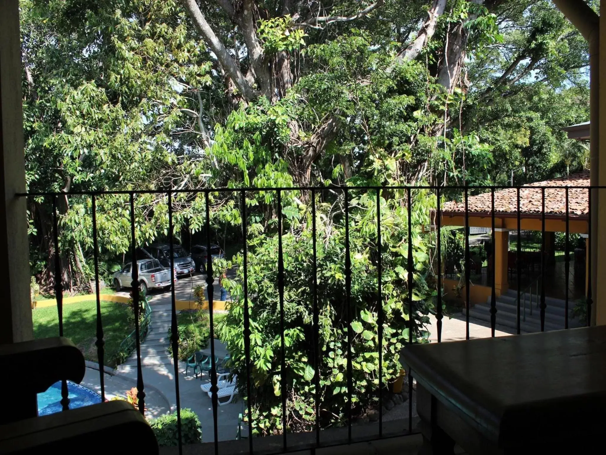 Balcony/Terrace, Pool View in Trapp Family Country Inn