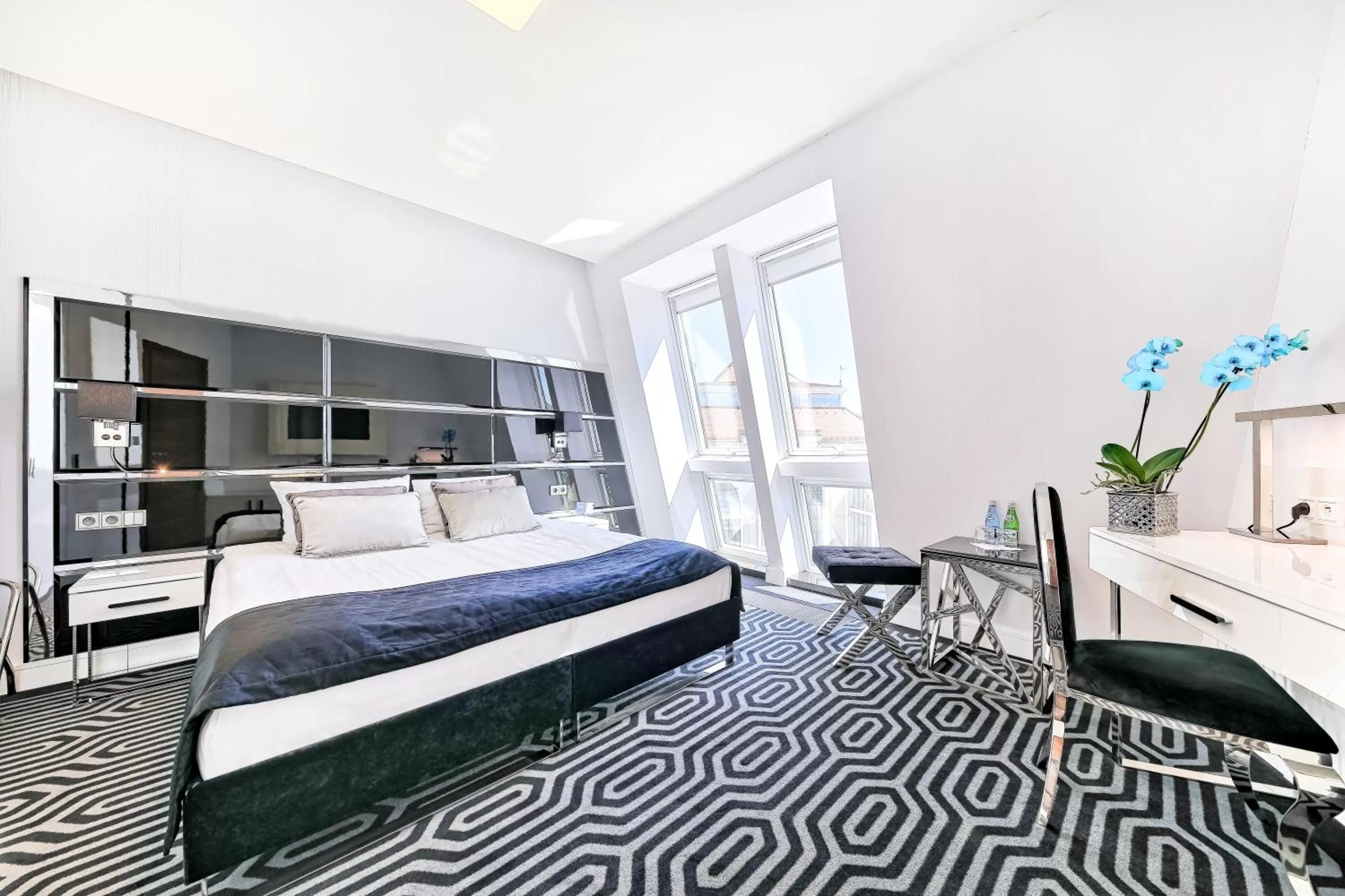 Bed in Bayjonn Boutique Hotel