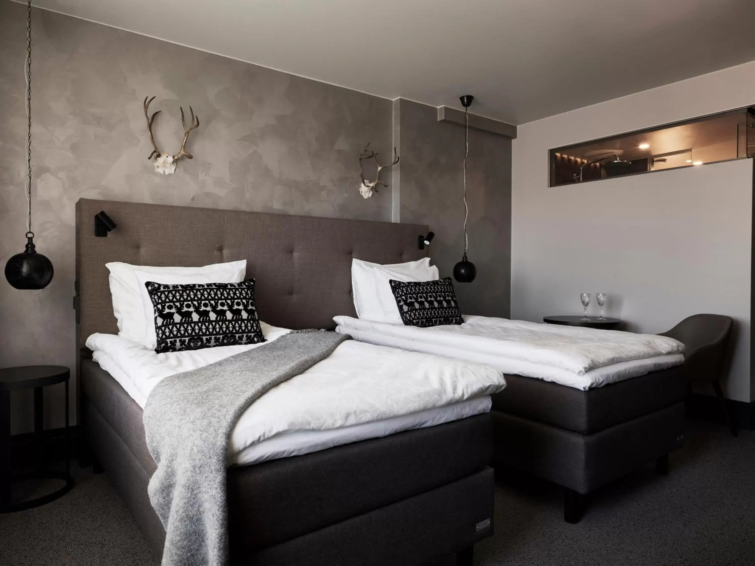 Bed in Lapland Hotels Bulevardi