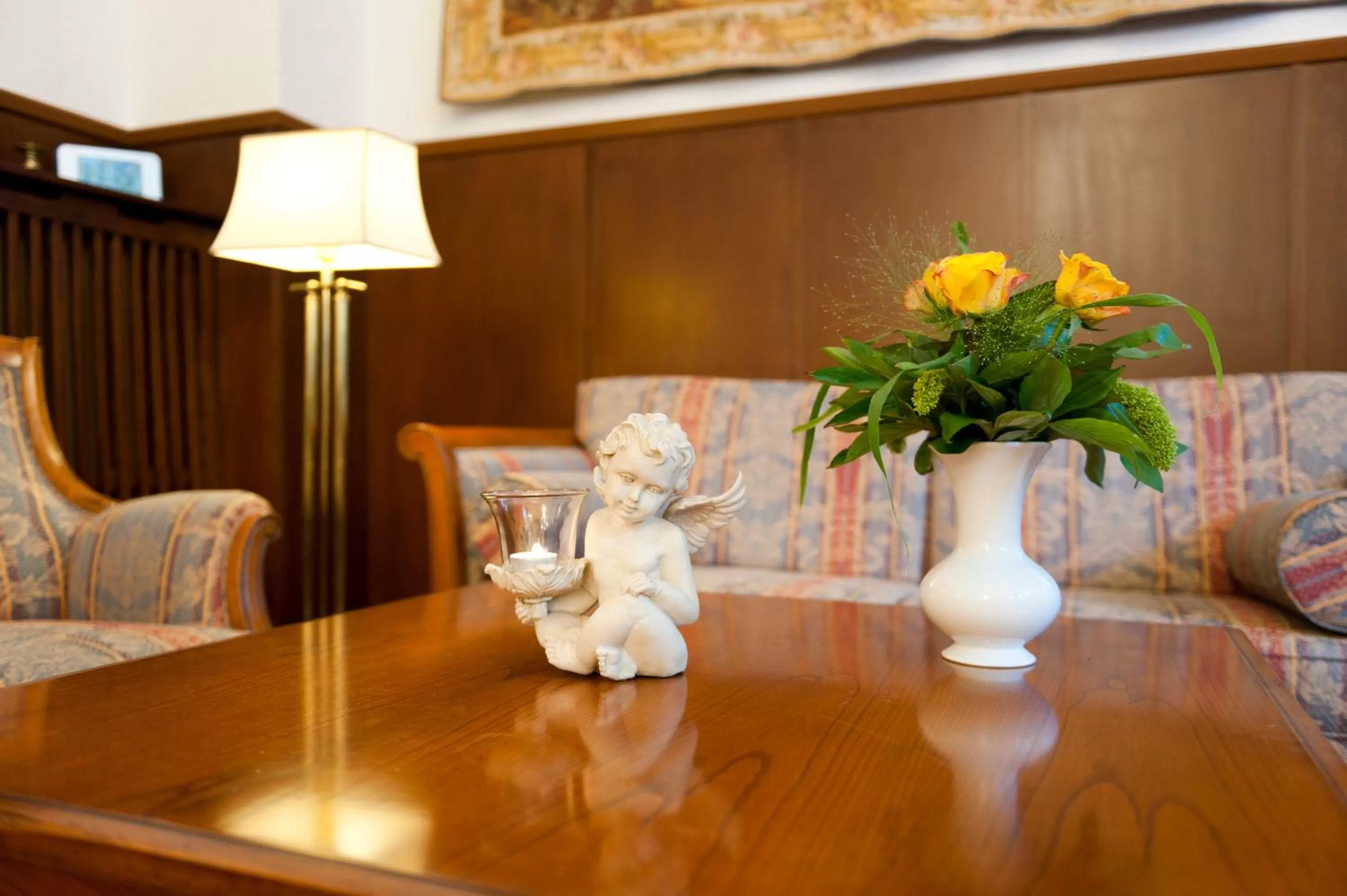 Lobby or reception in Hotel Spöttel