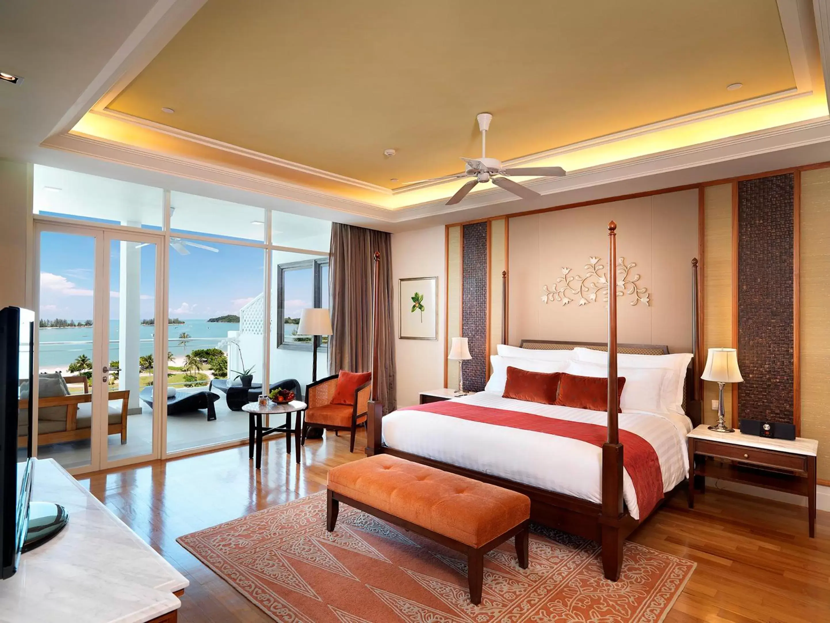 Photo of the whole room in The Danna Langkawi - A Member of Small Luxury Hotels of the World