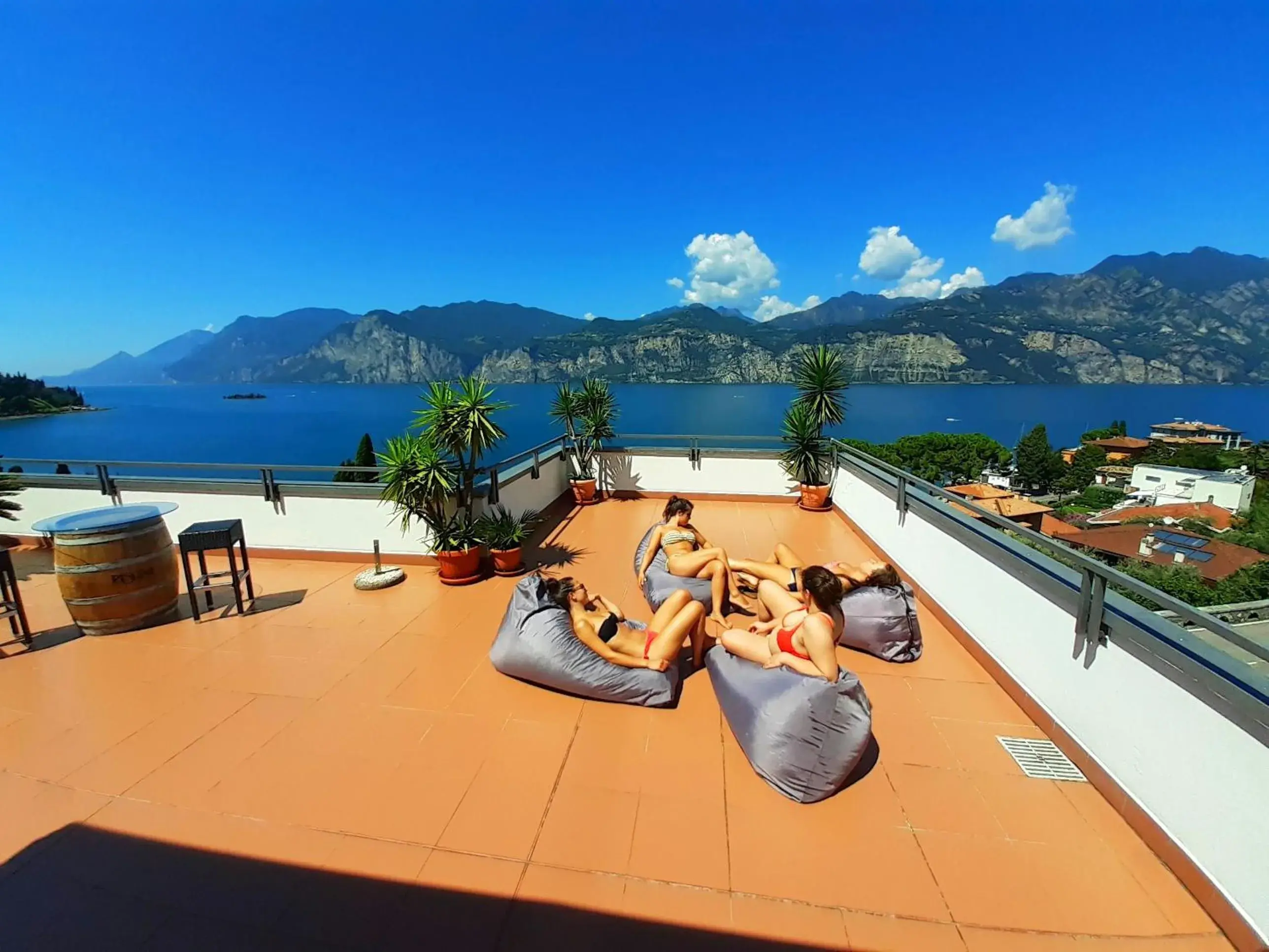 Balcony/Terrace in Hotel Antonella