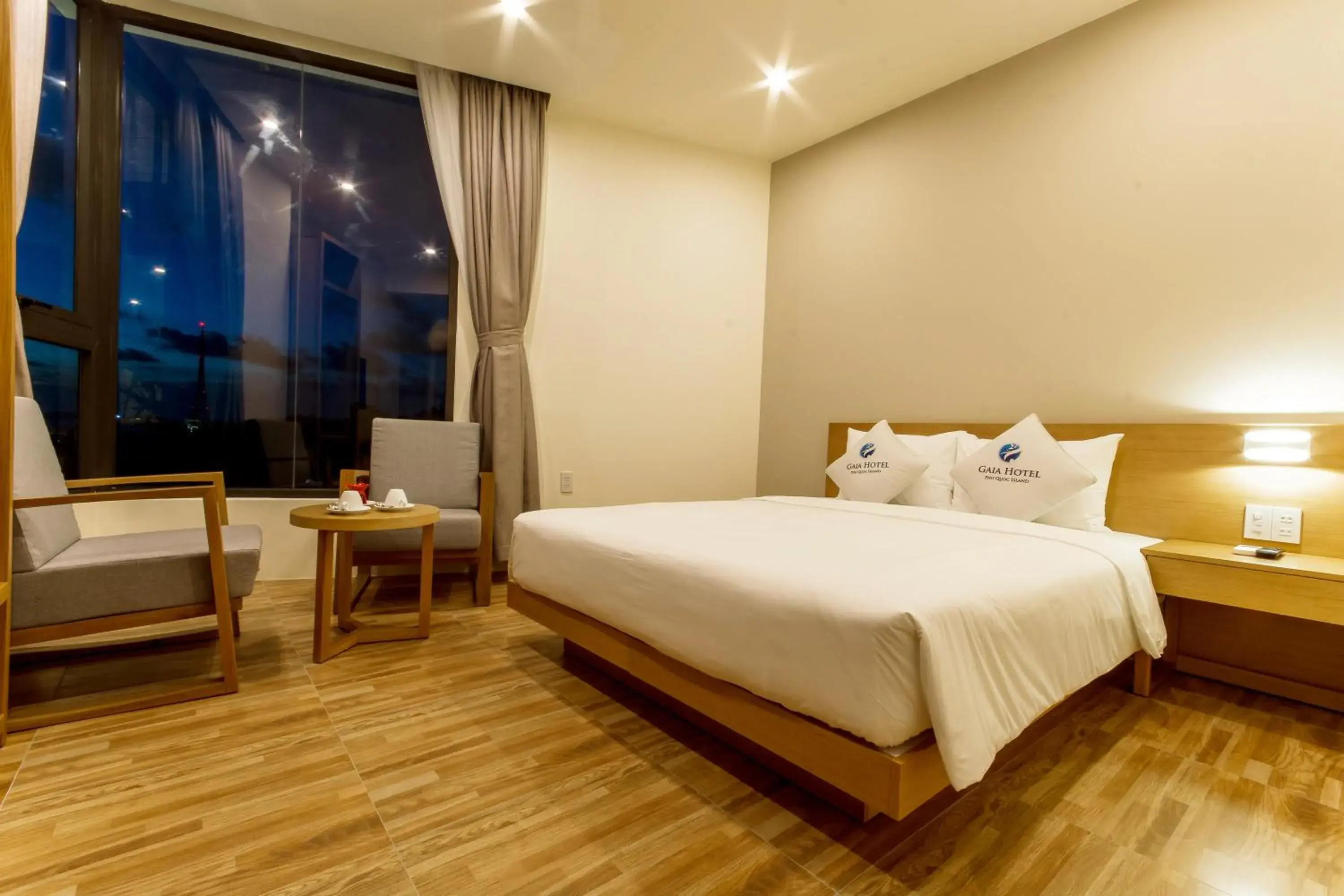 Bedroom, Bed in Gaia Hotel PhuQuoc