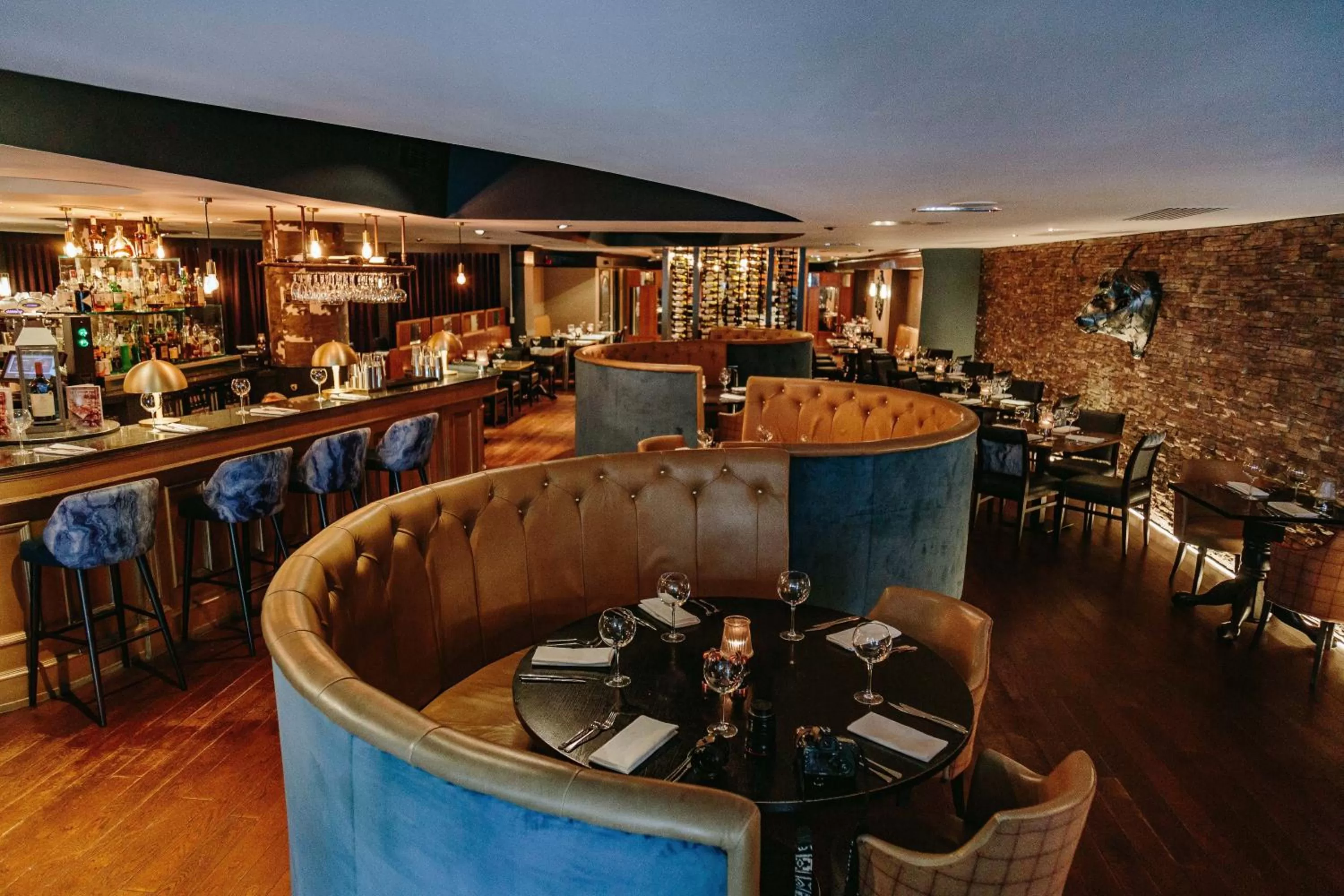 Restaurant/places to eat in Glasgow Grosvenor Hotel