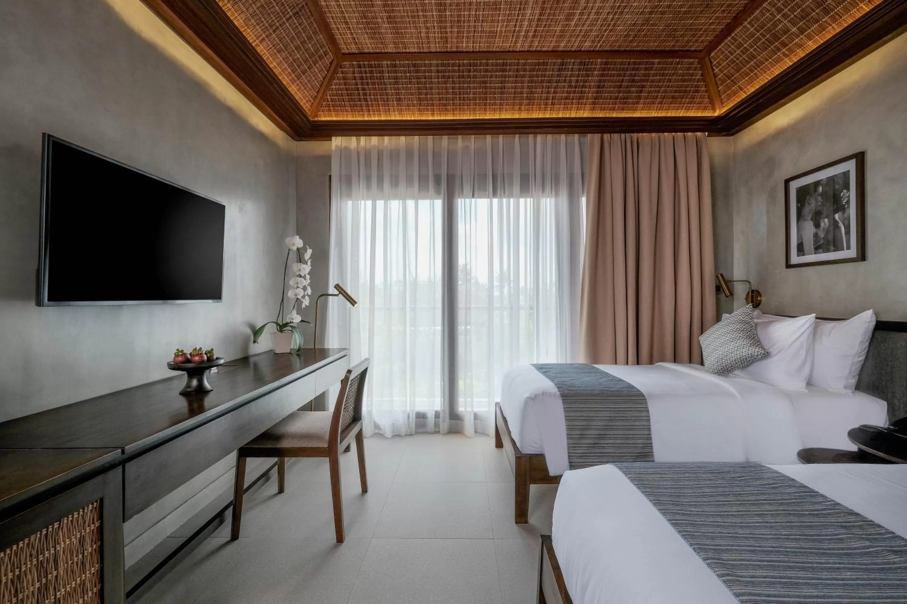 TV and multimedia, Bed in The Garcia Ubud Hotel & Resort
