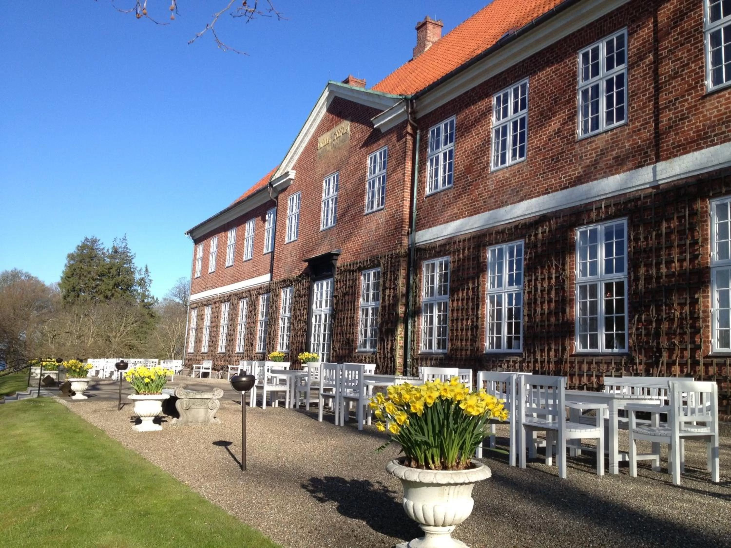 Patio in Hindsgavl Slot