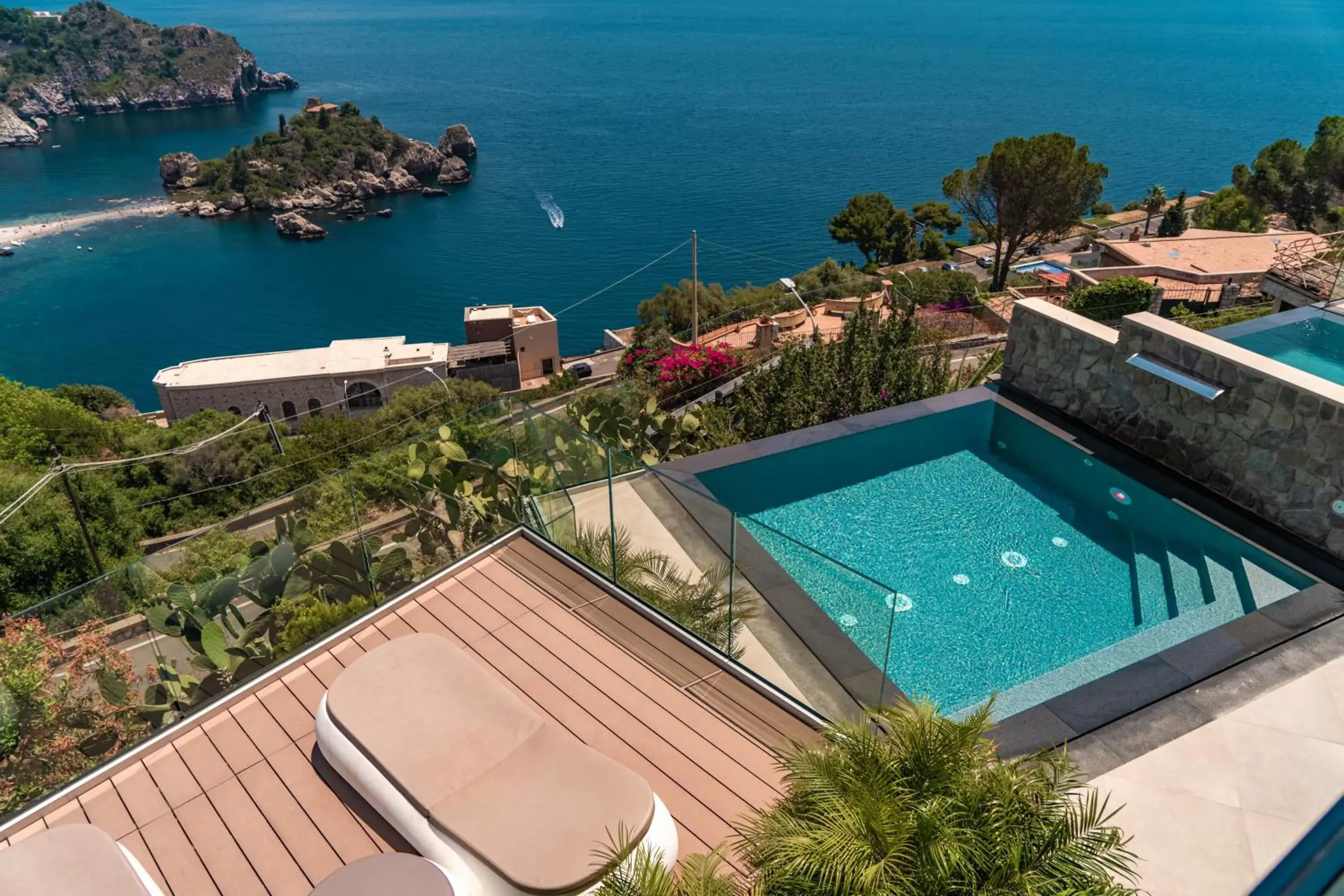 Pool View in Isola Bella Infinity Suites