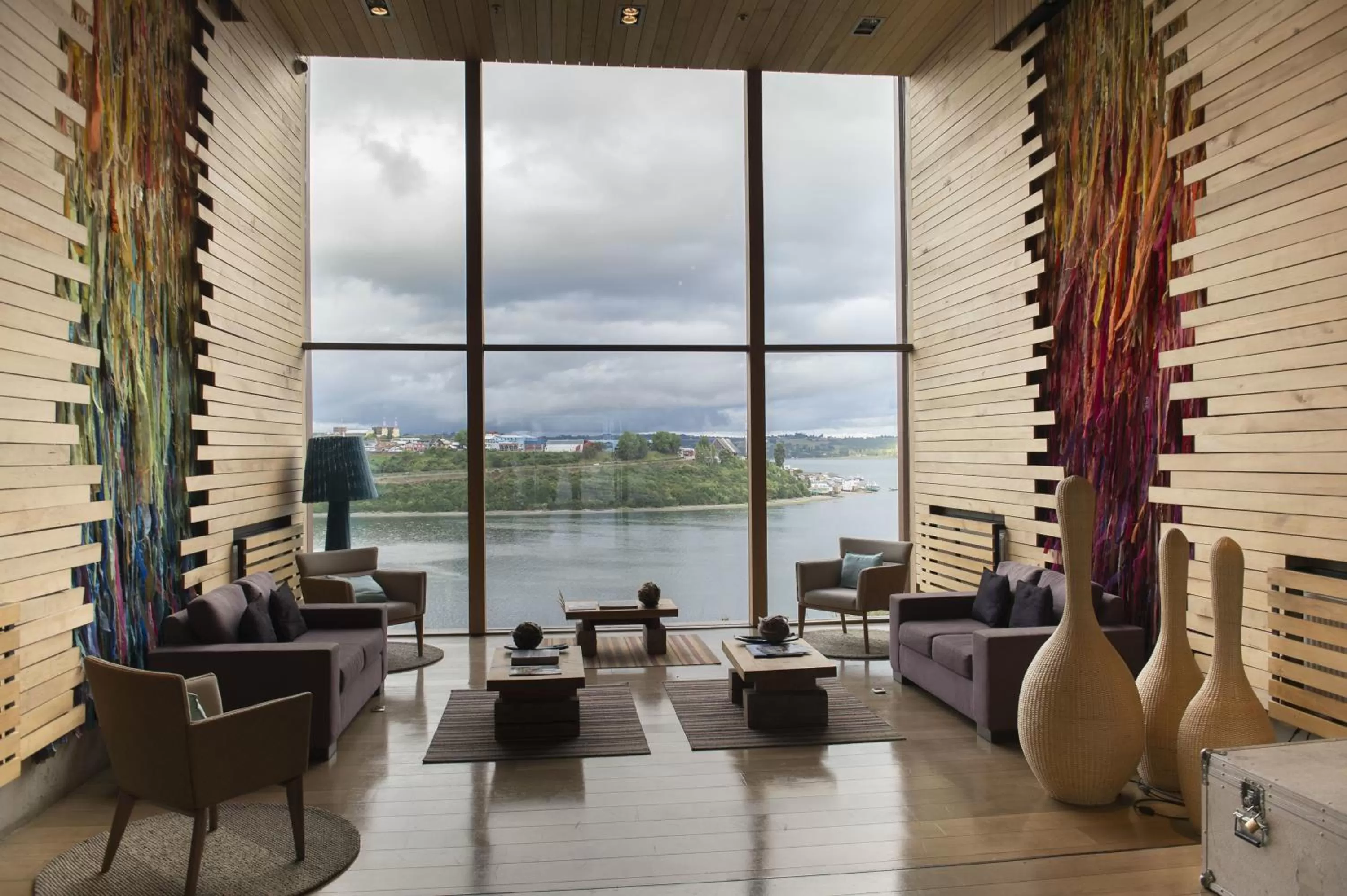 Living room in Enjoy Chiloé