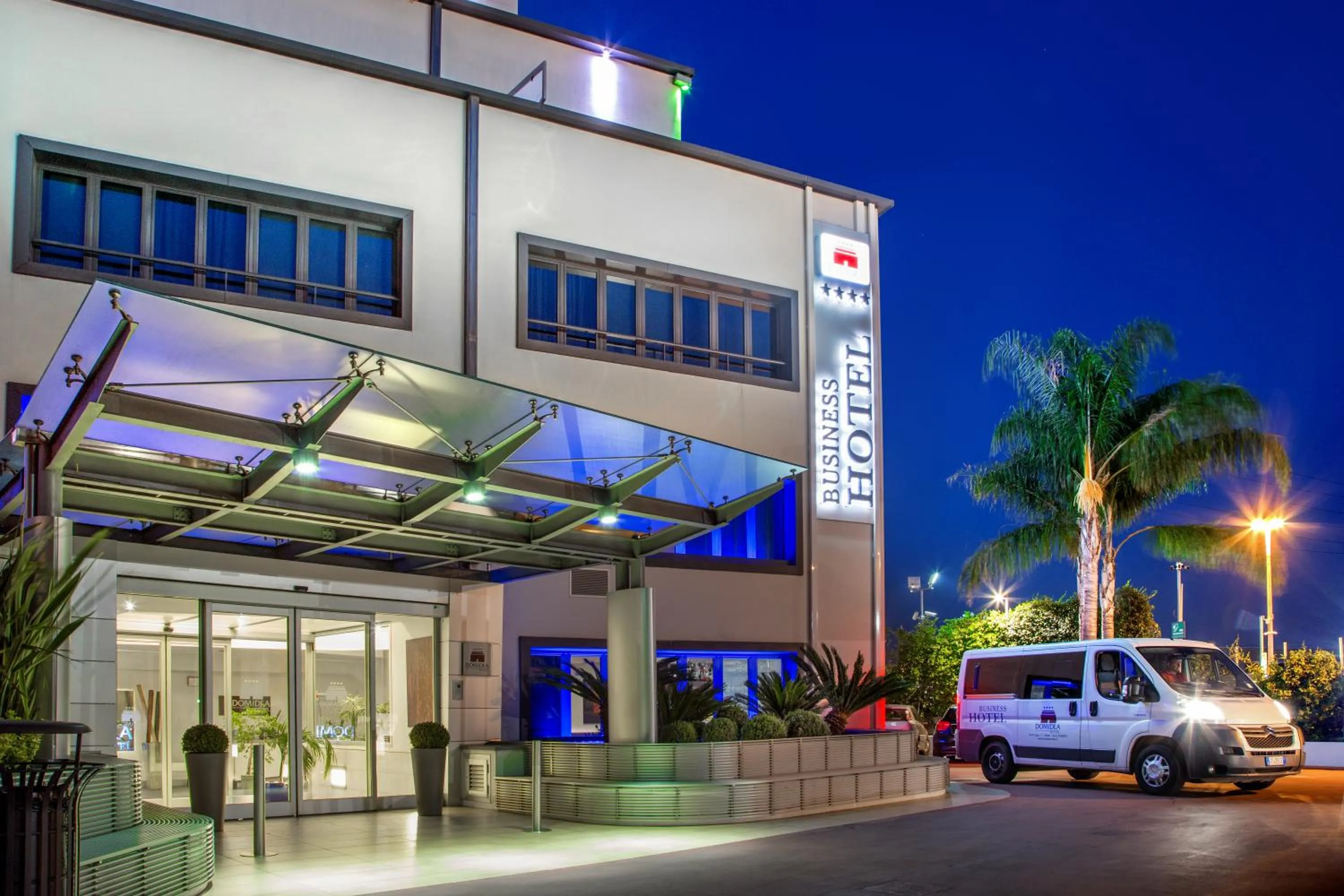 Property building in Hotel Domidea