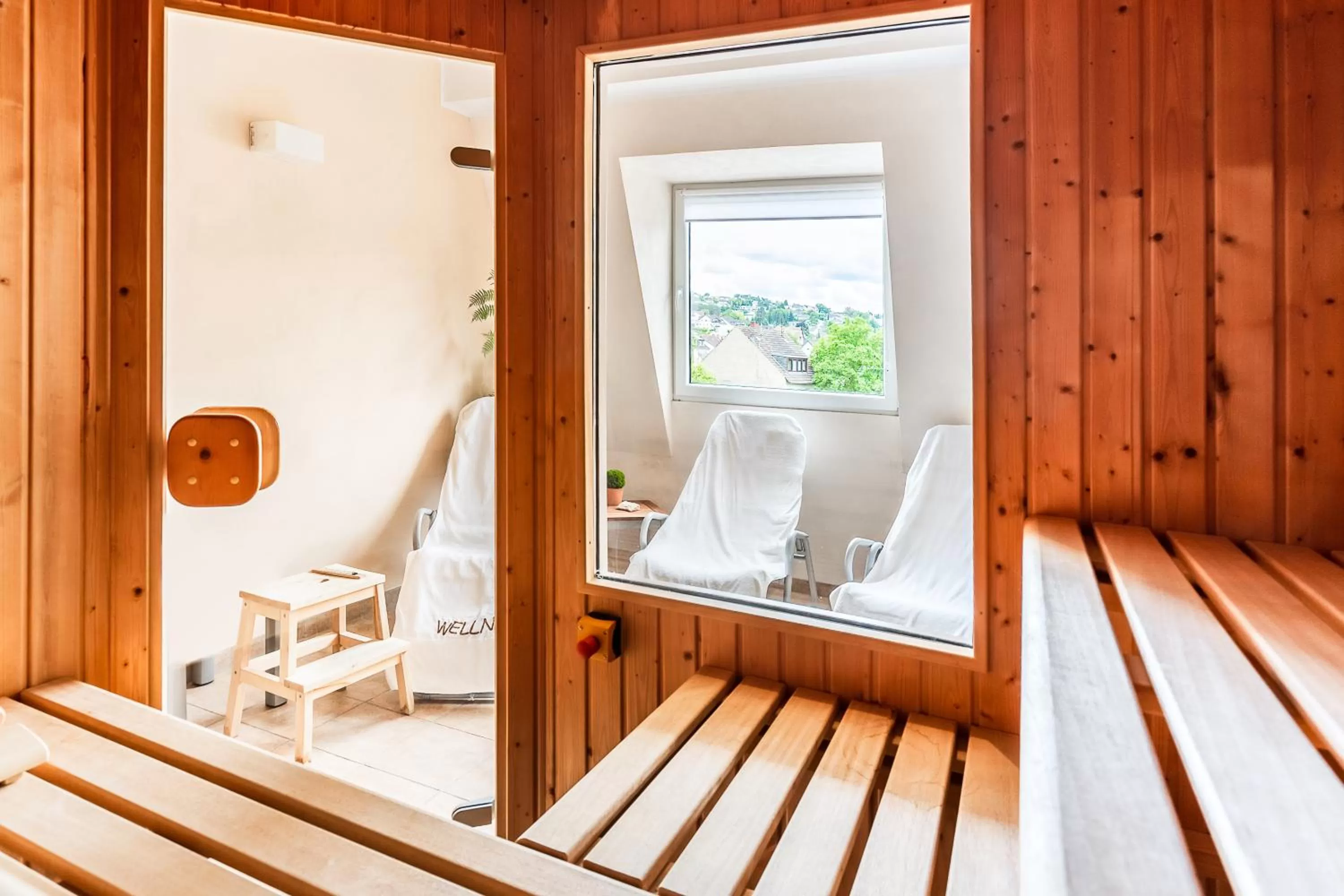 Sauna in Hotel Rhein-Residenz