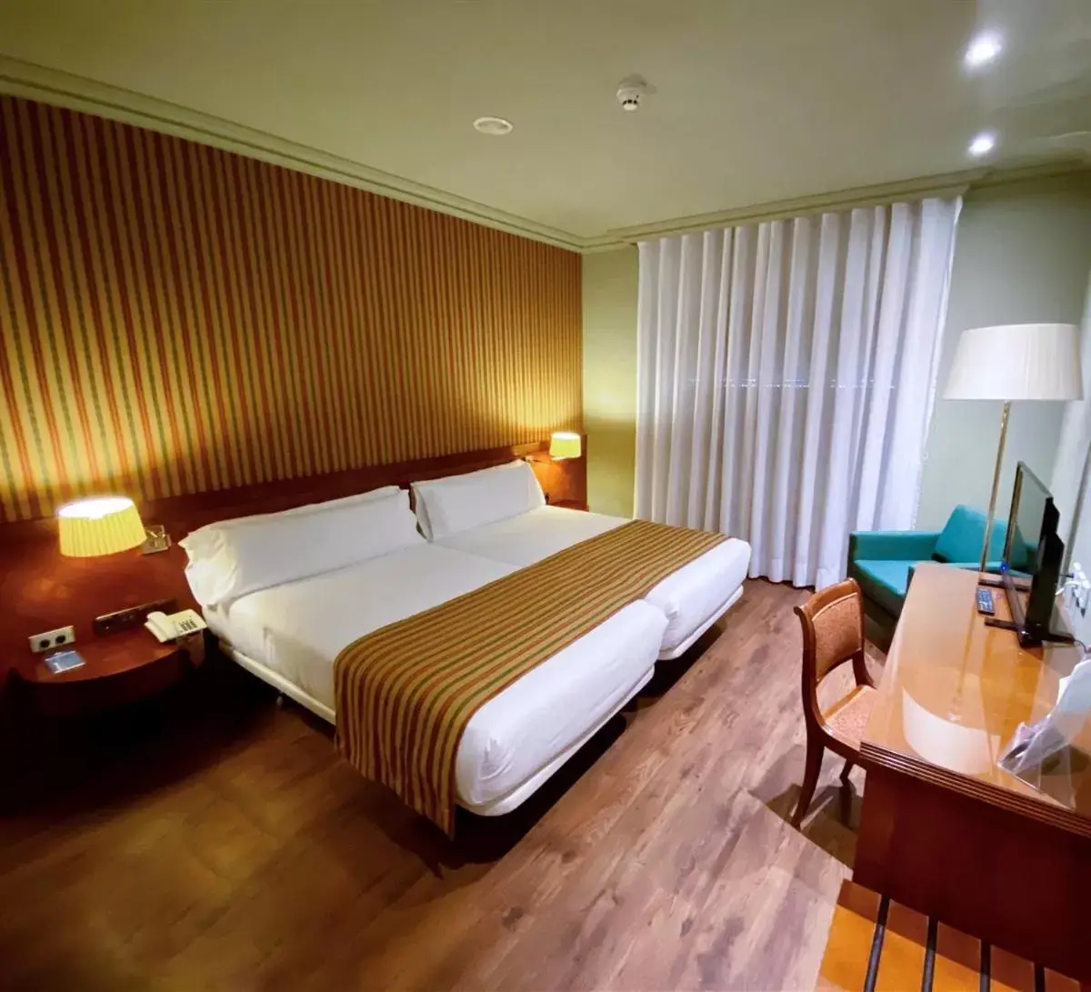 Bed in Hotel Torremangana