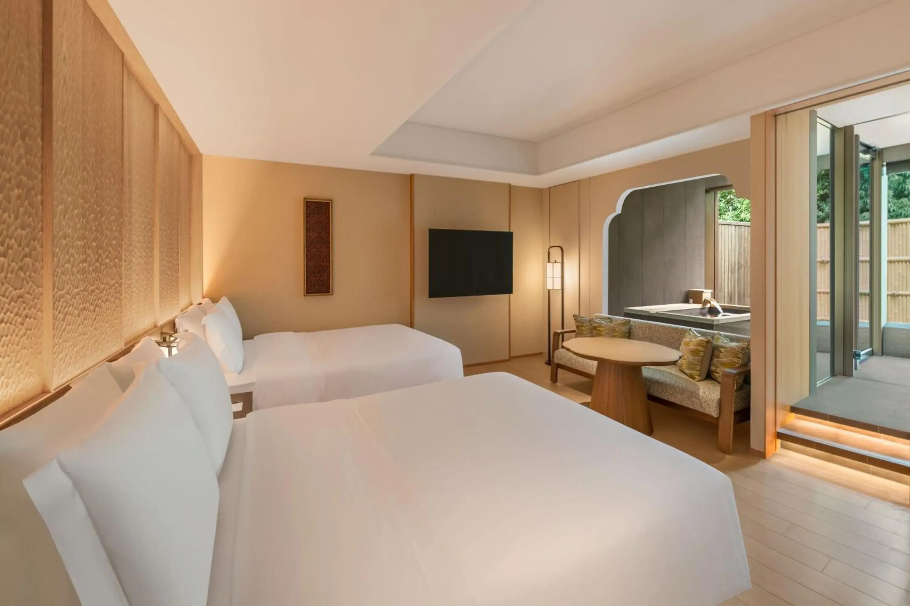 Bedroom, Bed in Shisui, a Luxury Collection Hotel, Nara