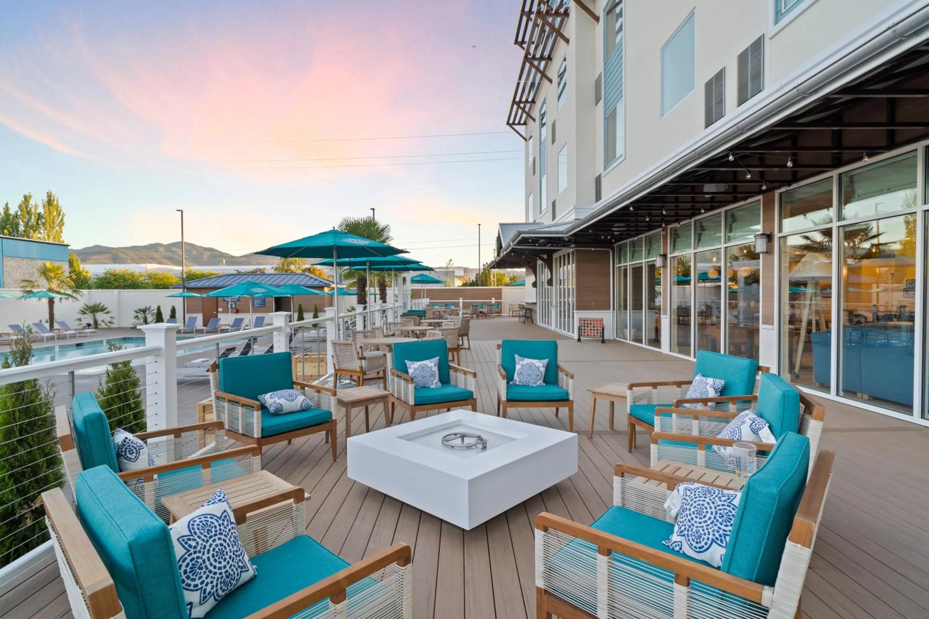 Swimming pool in Compass by Margaritaville Medford