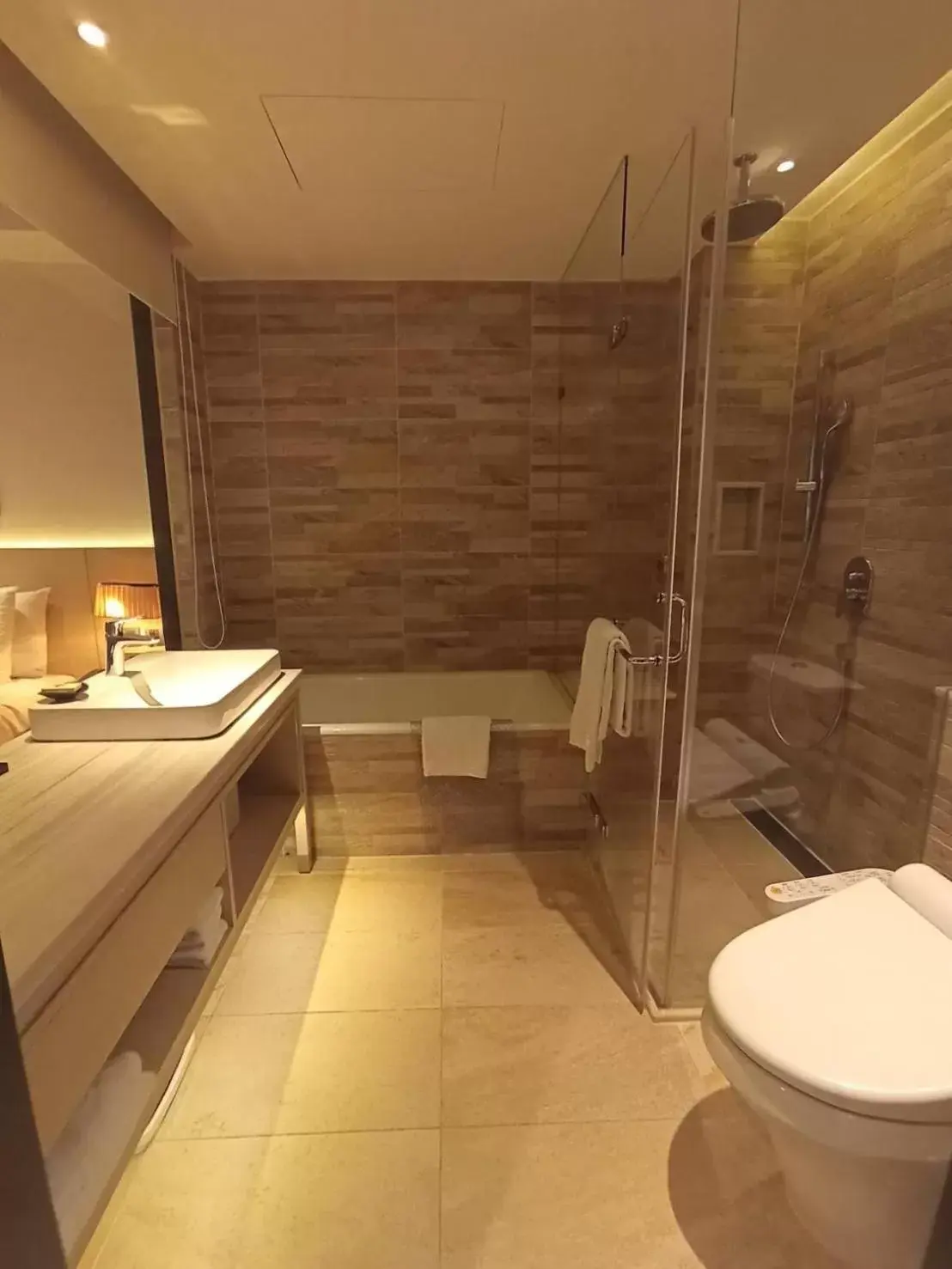 Bathroom in Riverview Suites Taipei