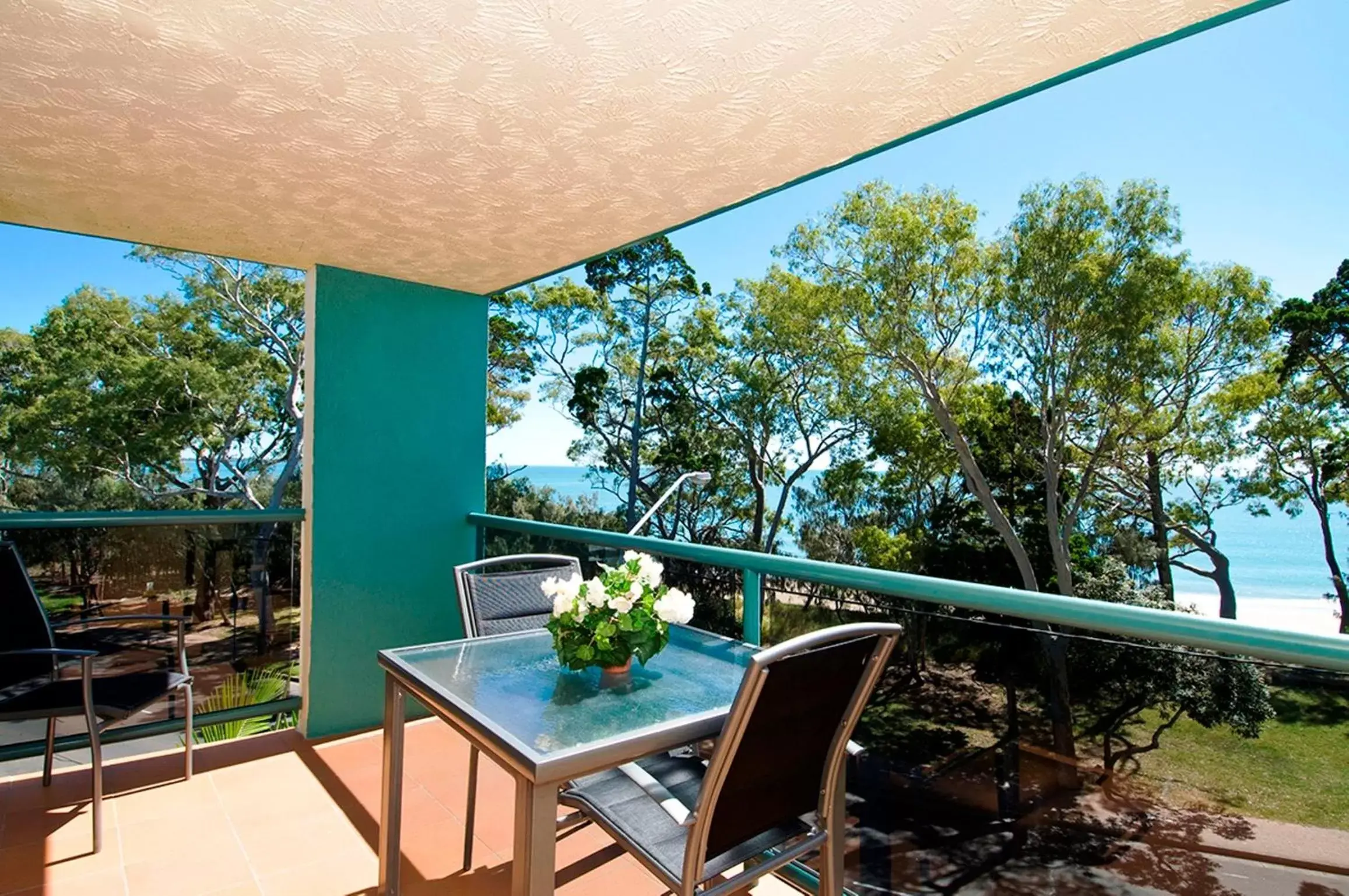 Balcony/Terrace in Shelly Bay Resort