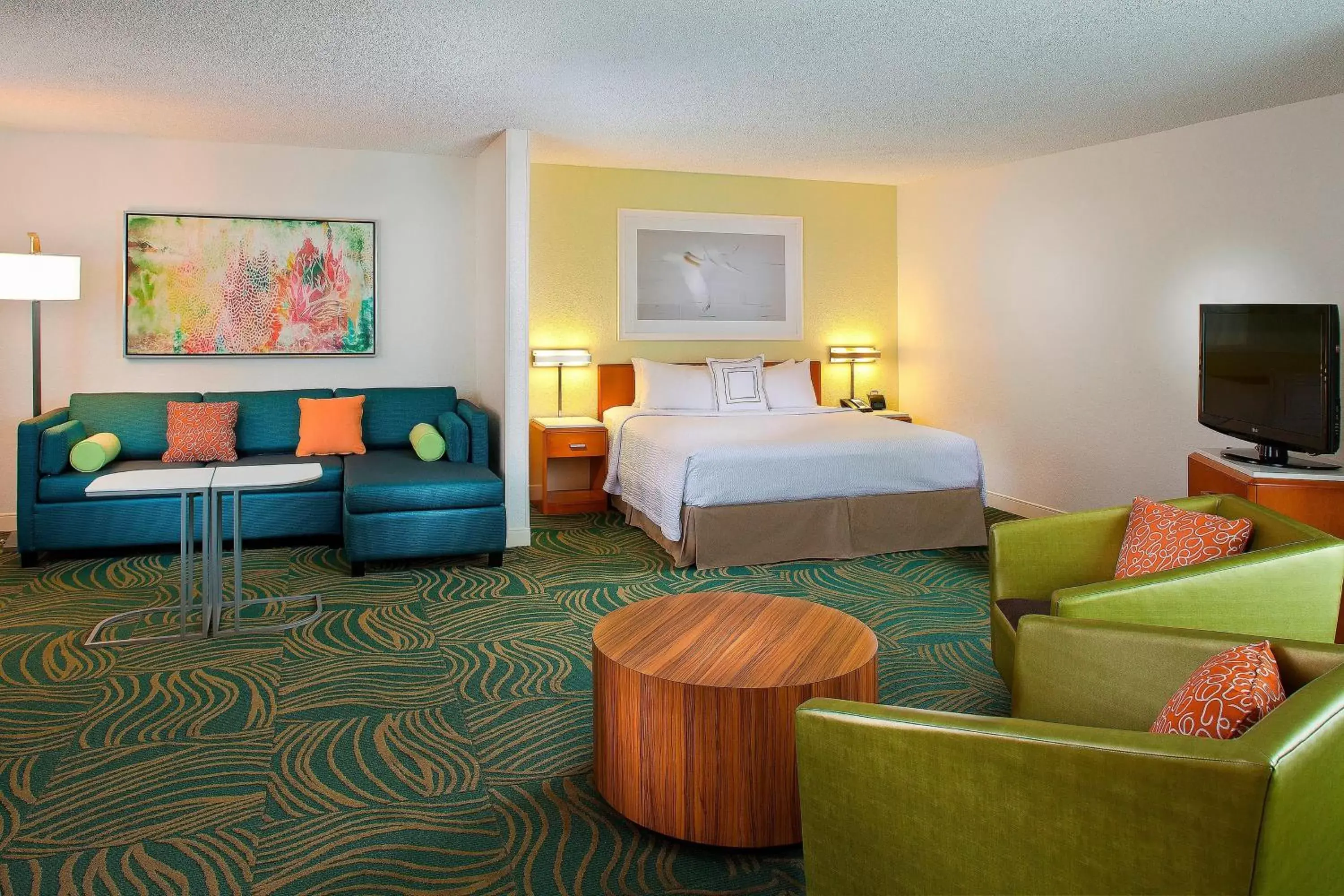 Photo of the whole room in SpringHill Suites by Marriott Orlando Lake Buena Vista in Marriott Village