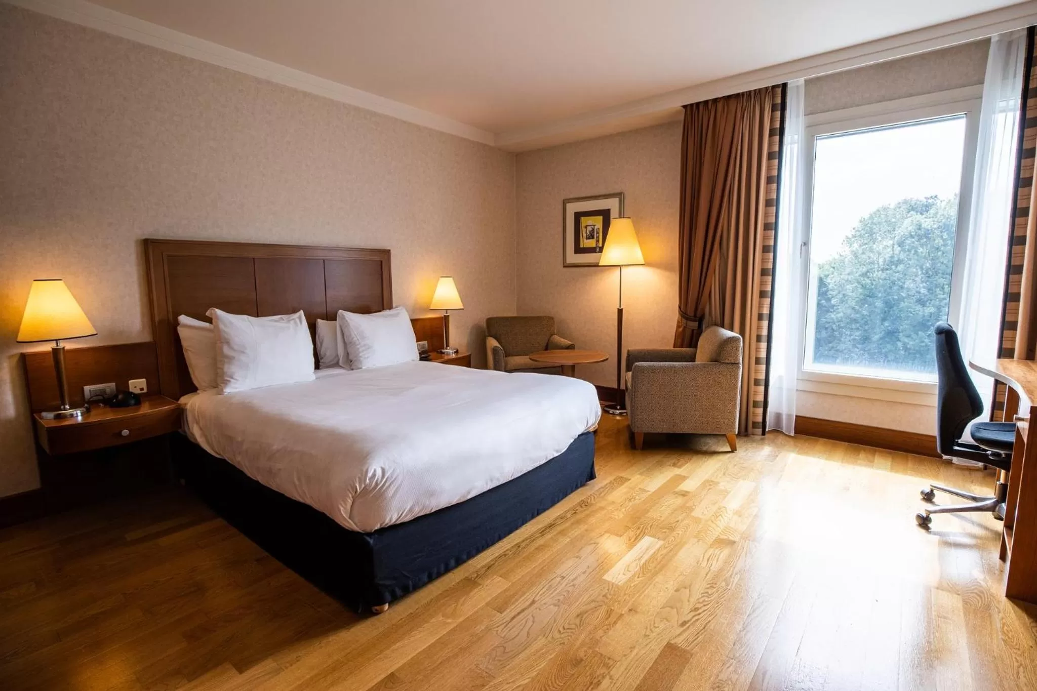 Photo of the whole room, Bed in Crowne Plaza Brussels Airport by IHG