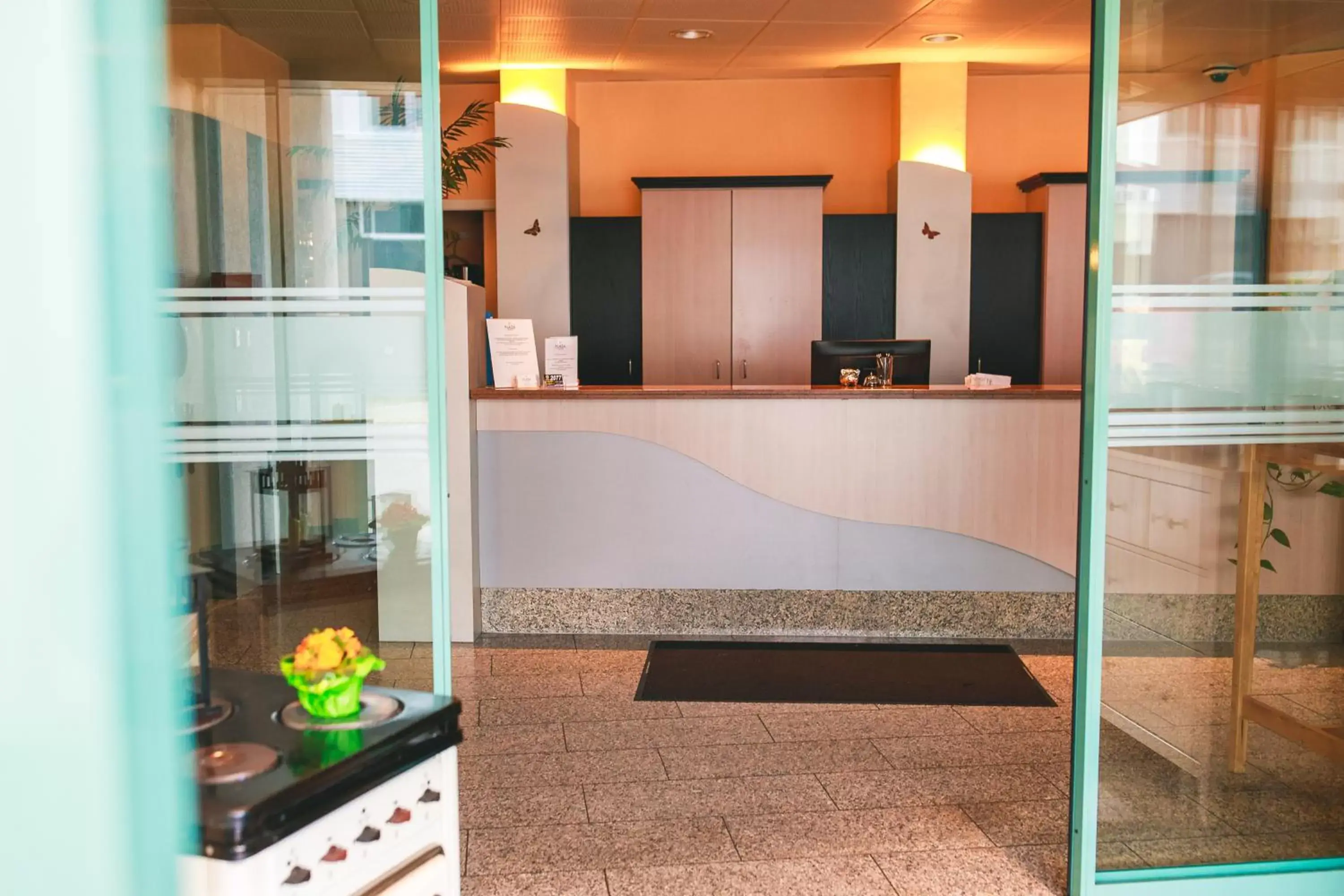 Facade/entrance, Lobby/Reception in PLAZA Hotel Bruchsal