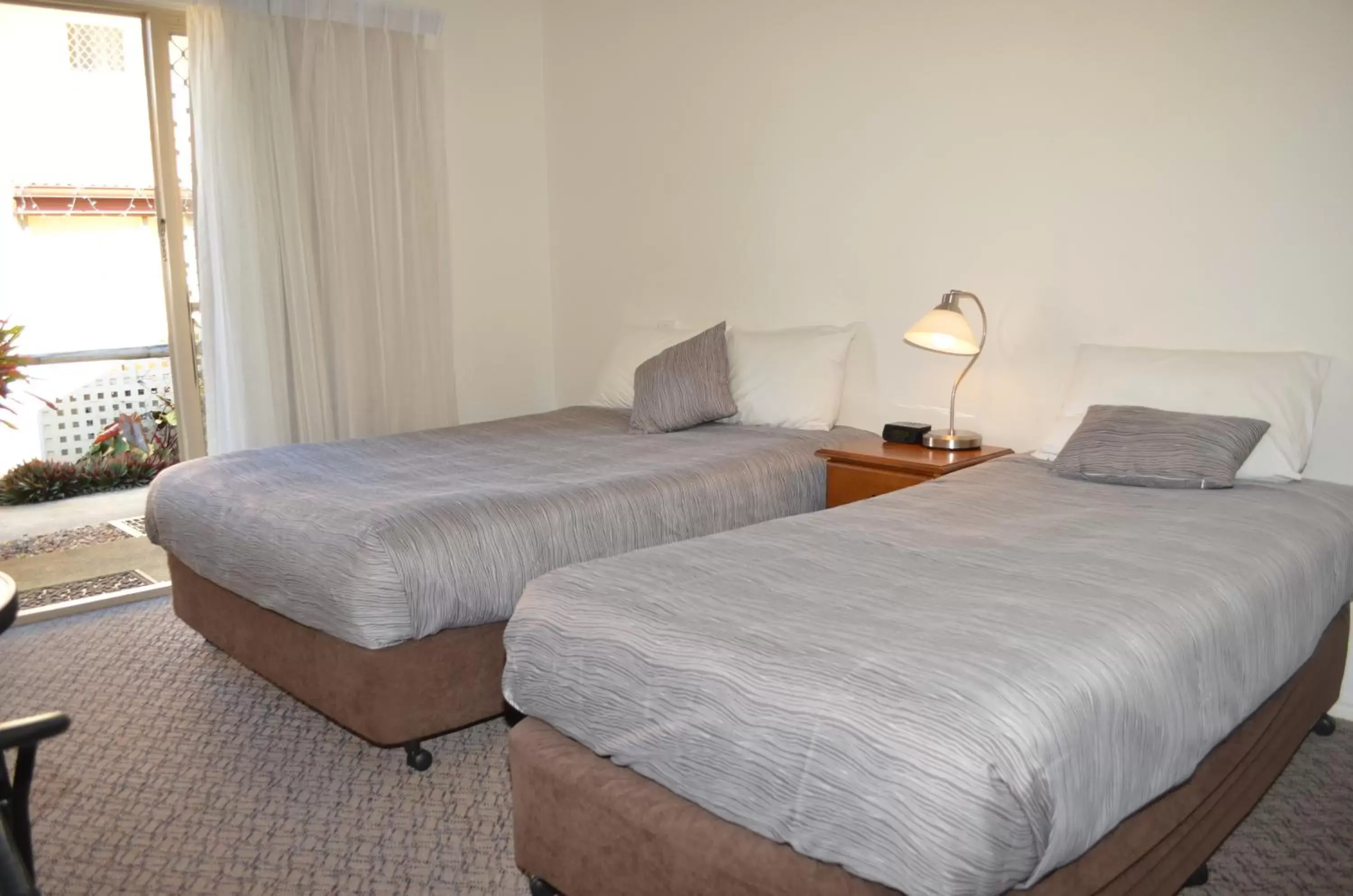 Bed in Redland Bay Motel