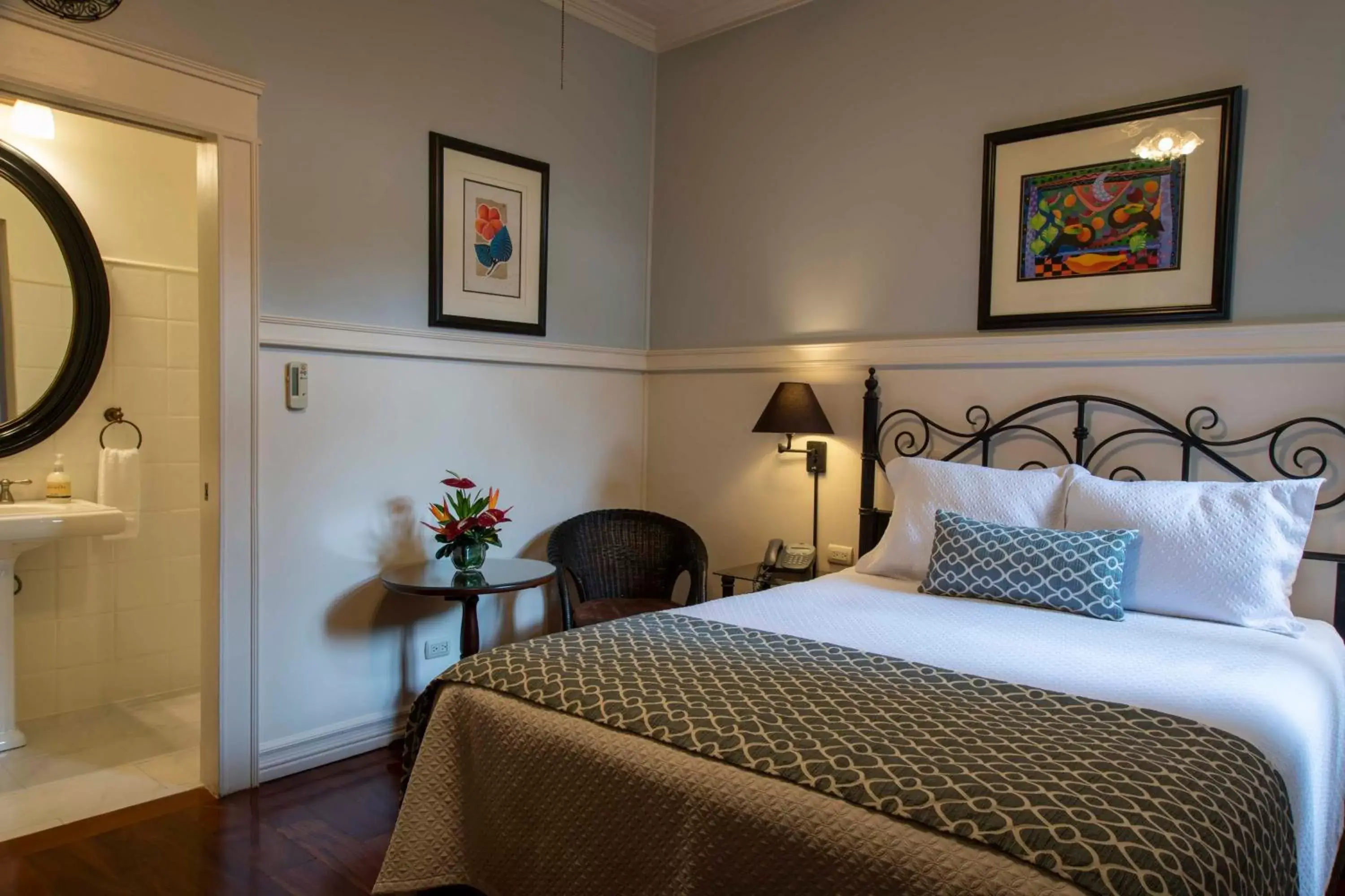 Bedroom, Bed in Hotel Grano de Oro