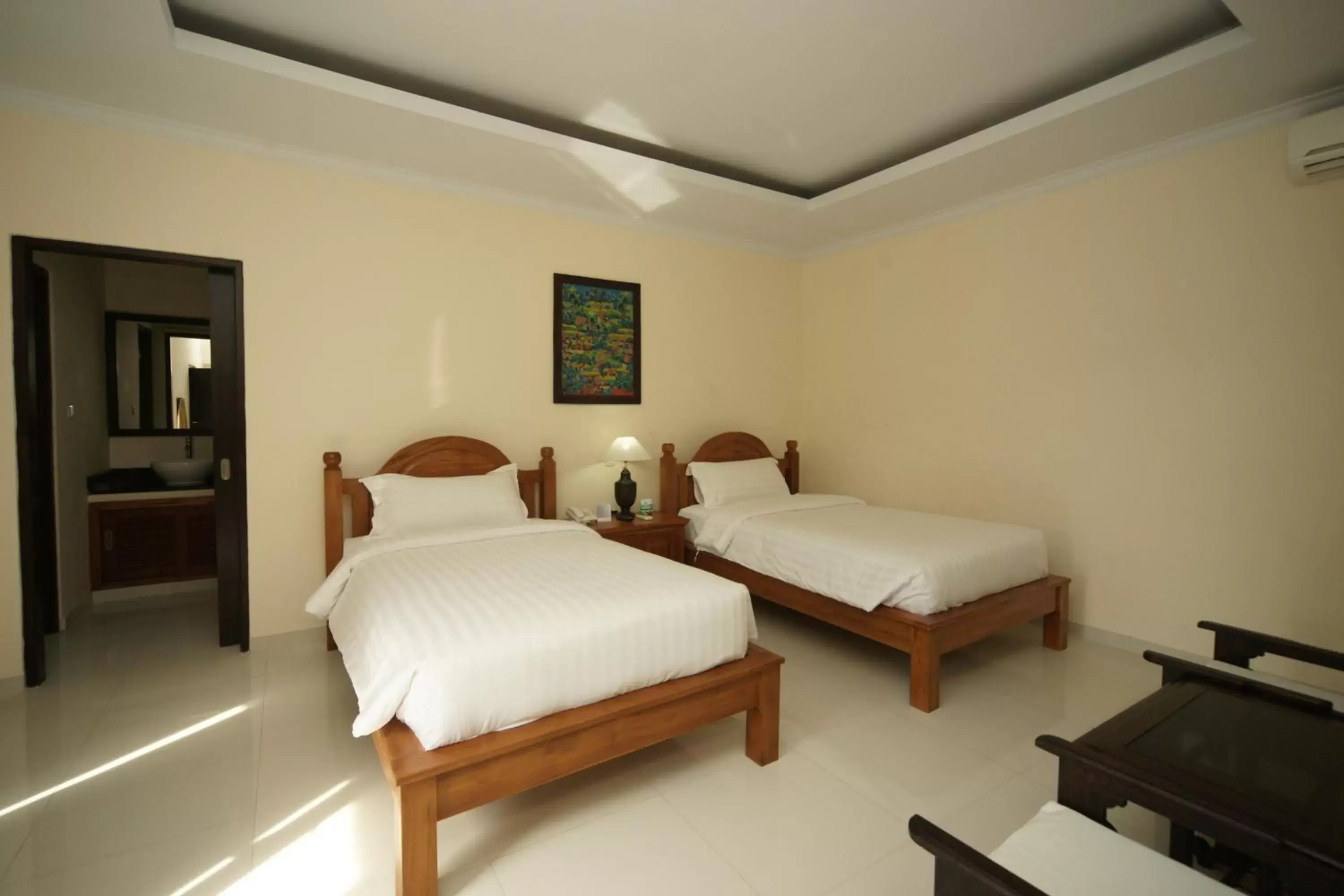 Photo of the whole room, Bed in Swastika Bungalows