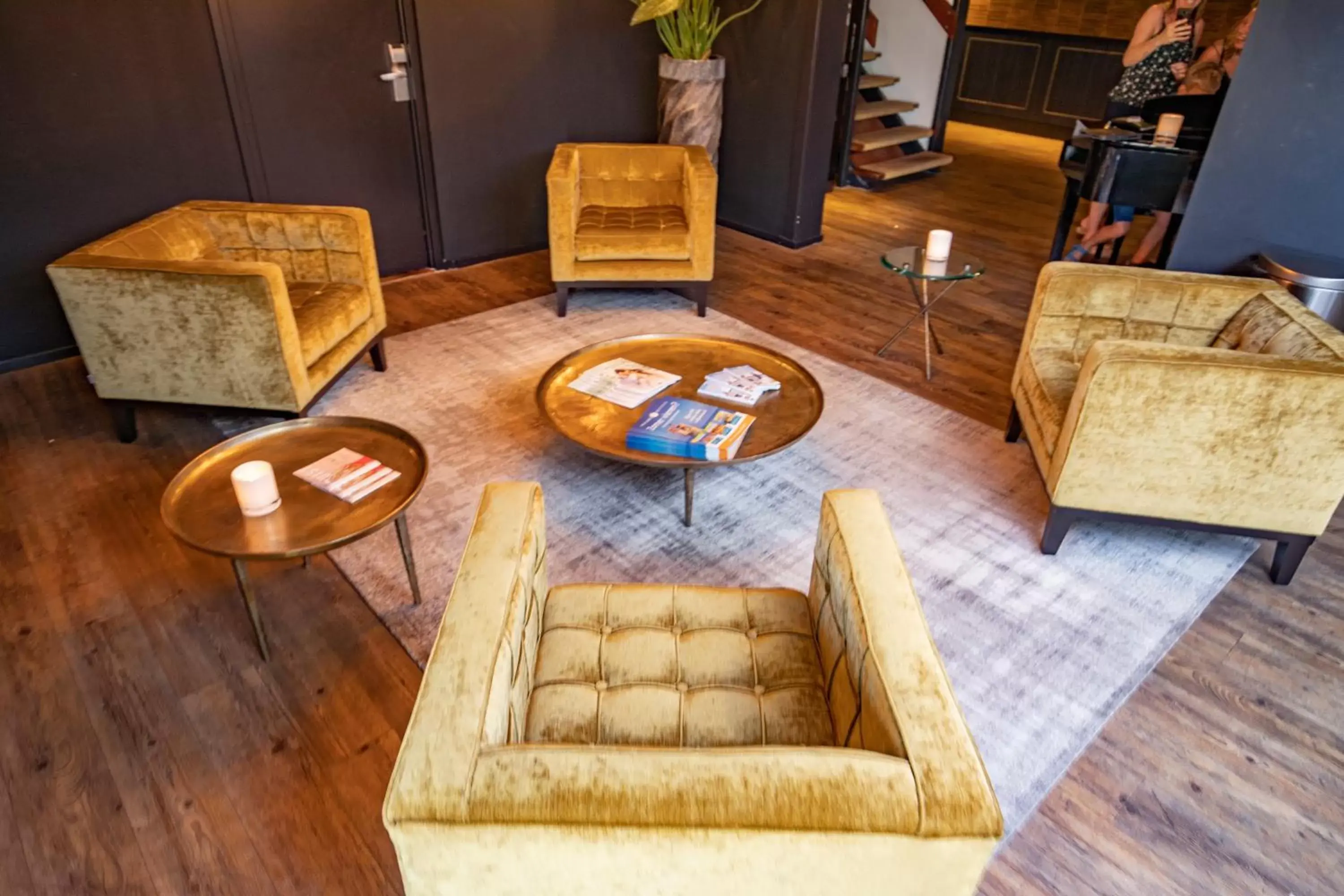 Seating Area in Fletcher Hotel Restaurant Loosdrecht-Amsterdam