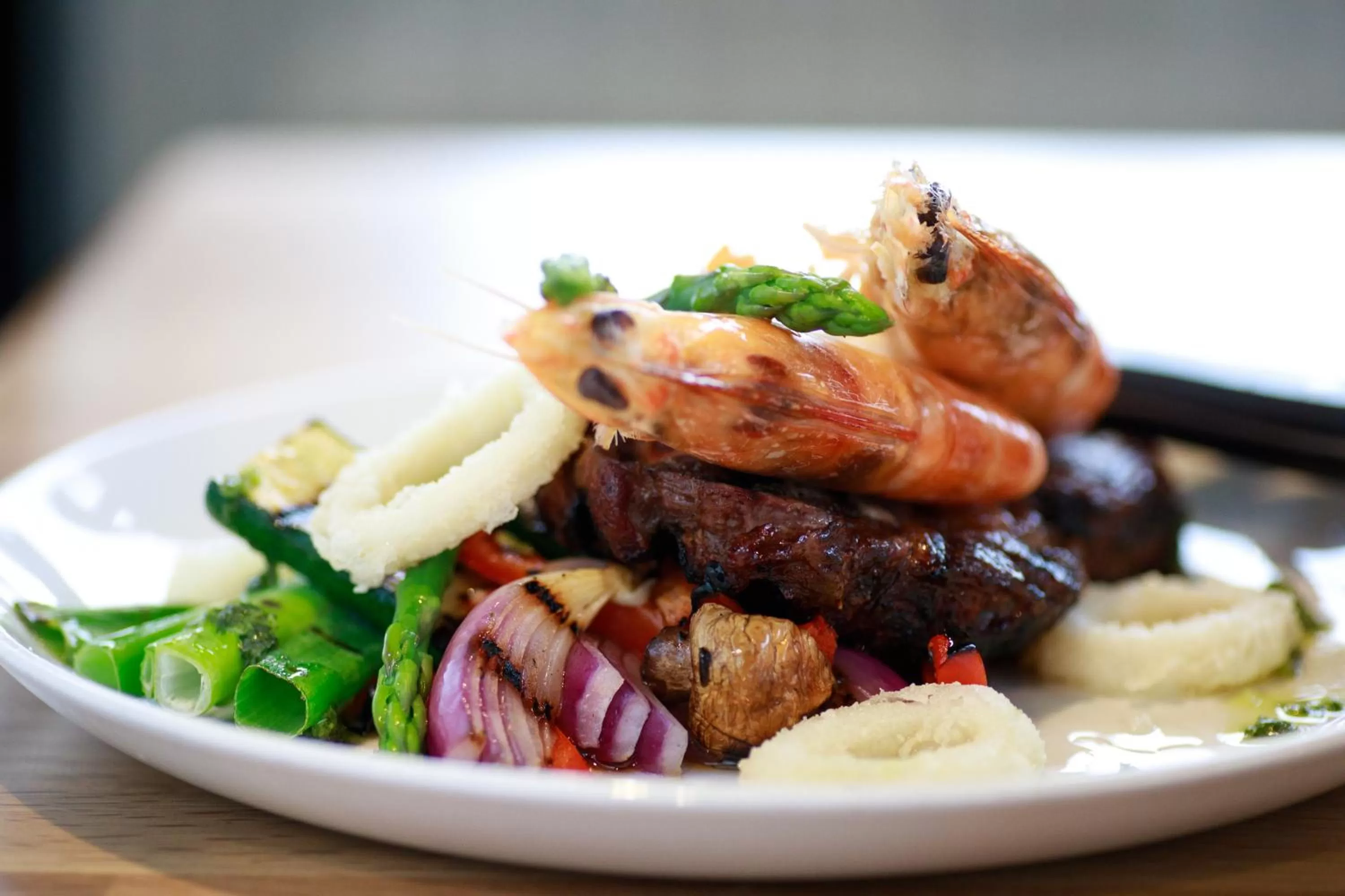 Food close-up in New England Motor Lodge
