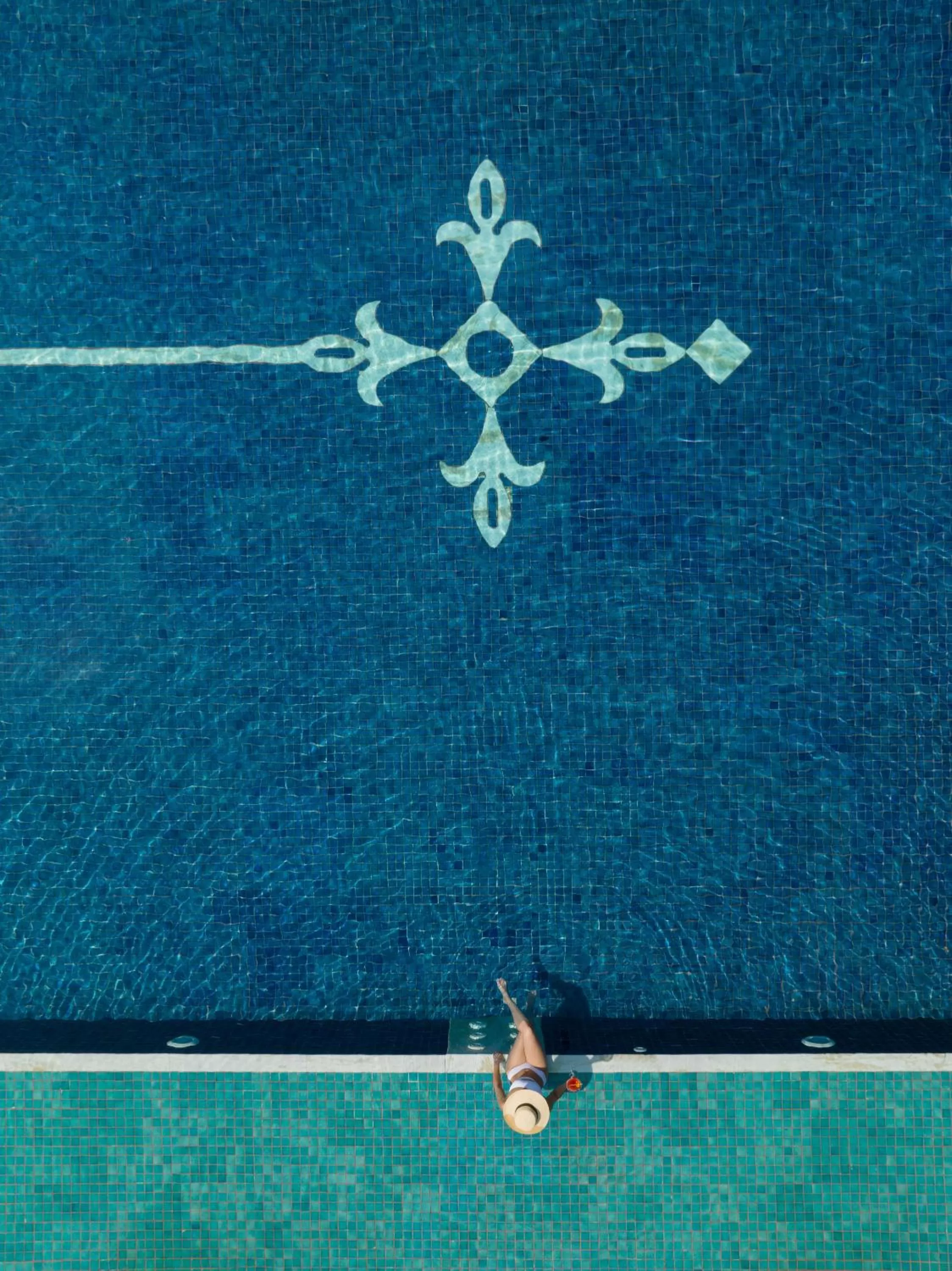 Swimming pool in Taj Krishna