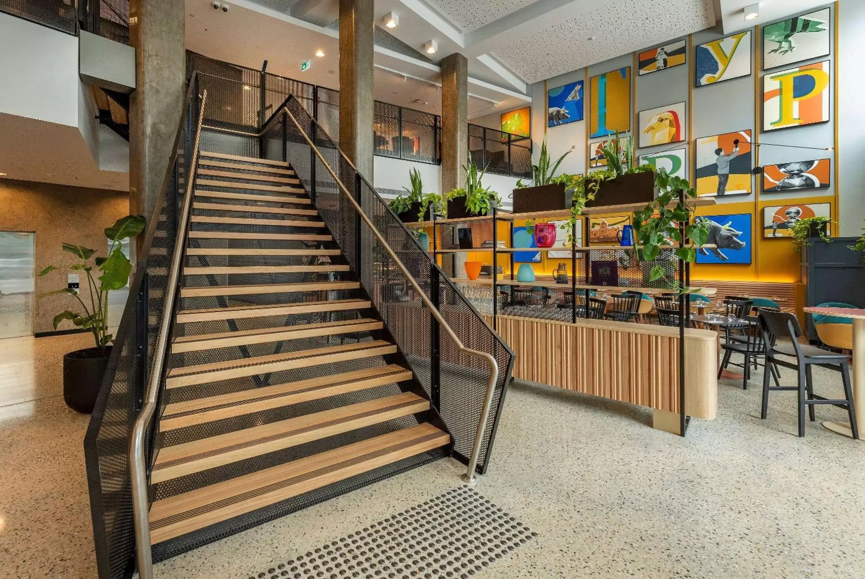 Lobby or reception in TRYP by Wyndham Pulteney Street Adelaide