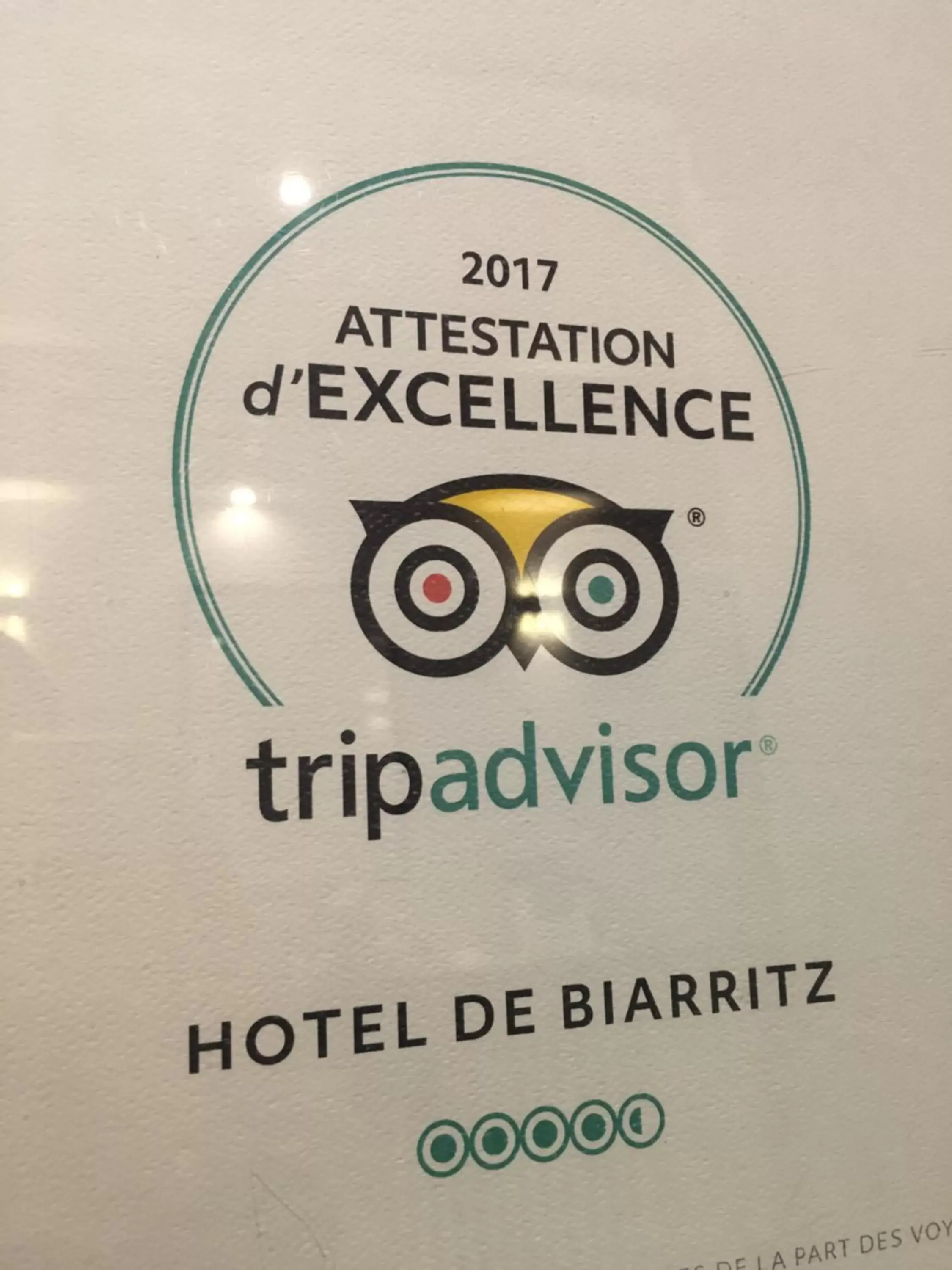 Logo/Certificate/Sign in Hôtel Le Biarritz - Vichy