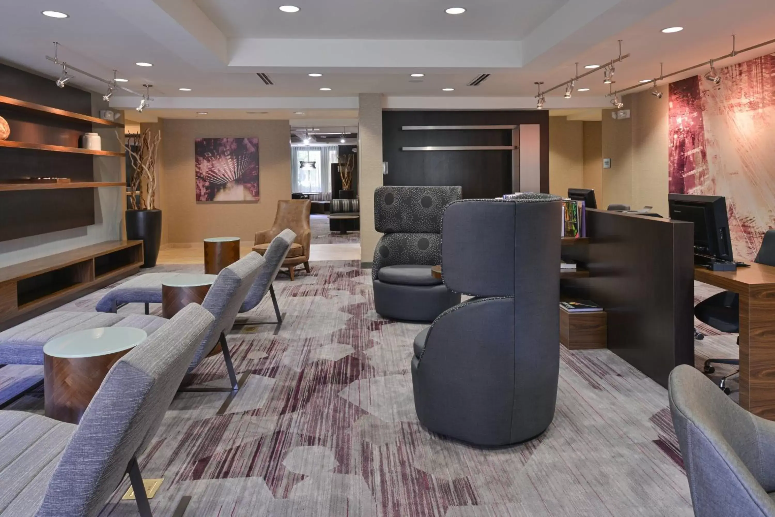 Lobby or reception, Lobby/Reception in Courtyard by Marriott Columbia Northeast/Fort Jackson Area