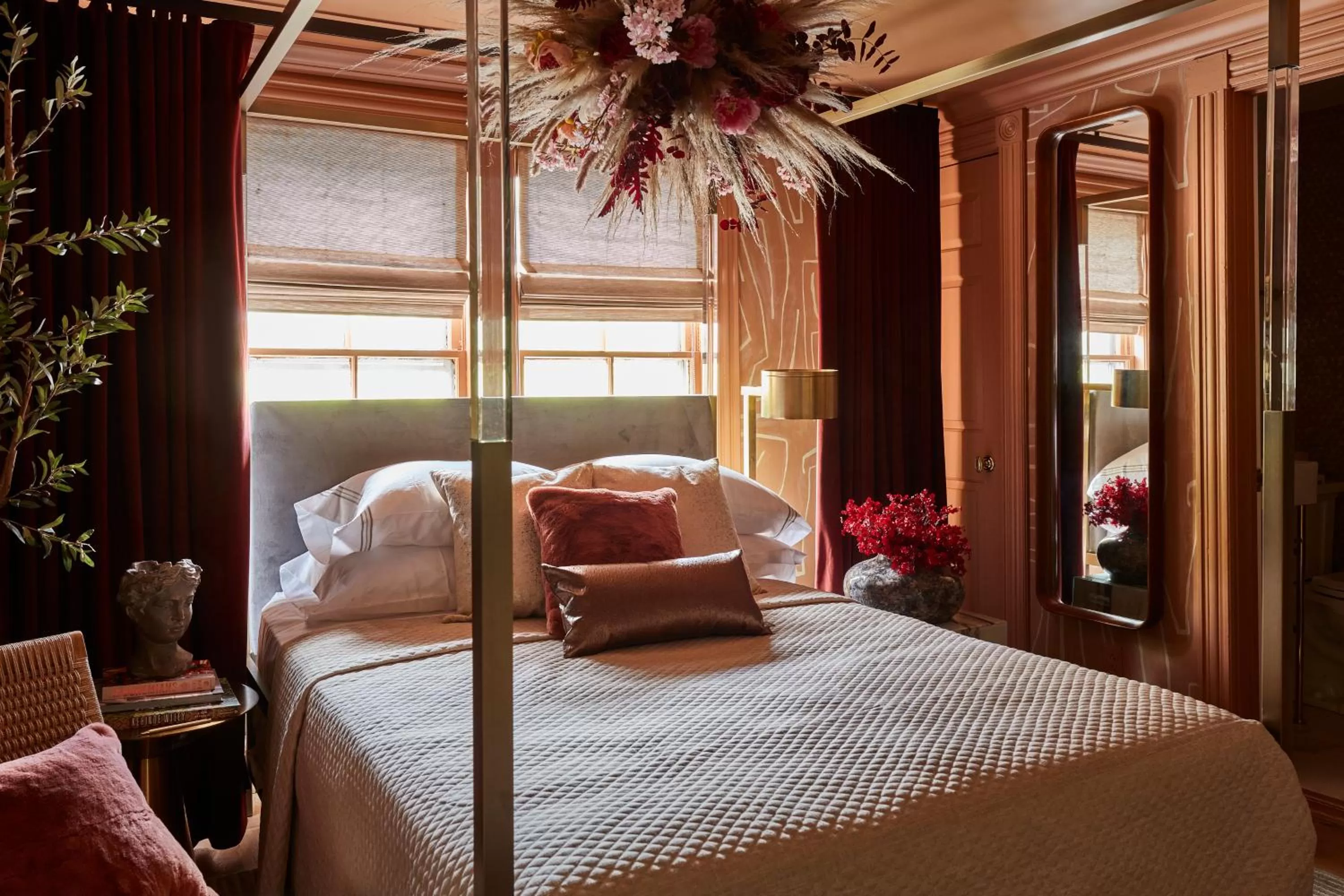 Bedroom, Bed in The Cornell Inn, Lenox & The Berkshires