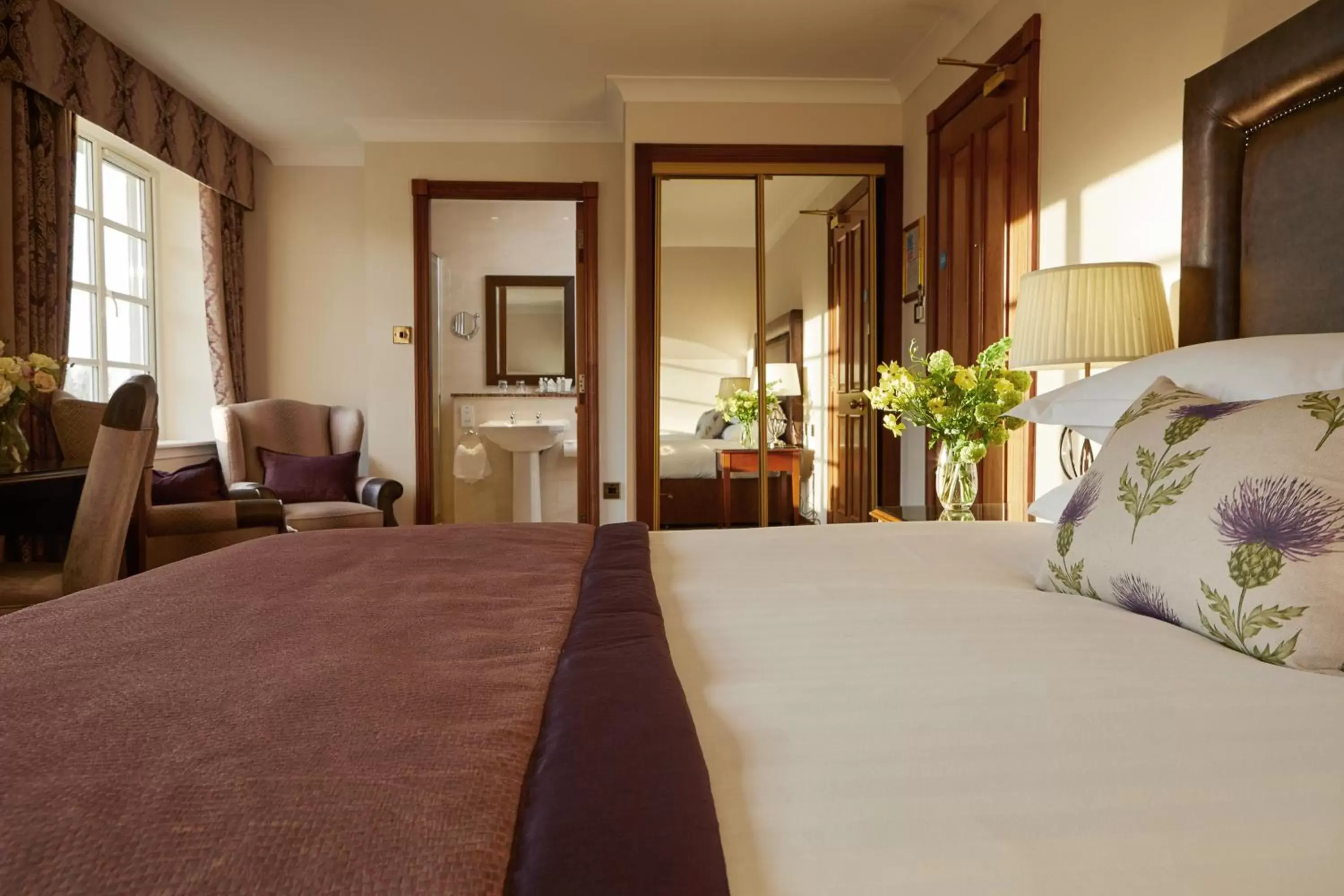 Bedroom, Bed in Macdonald Drumossie Hotel Inverness Bedroom, Bed in Macdonald Drumossie Hotel Inverness