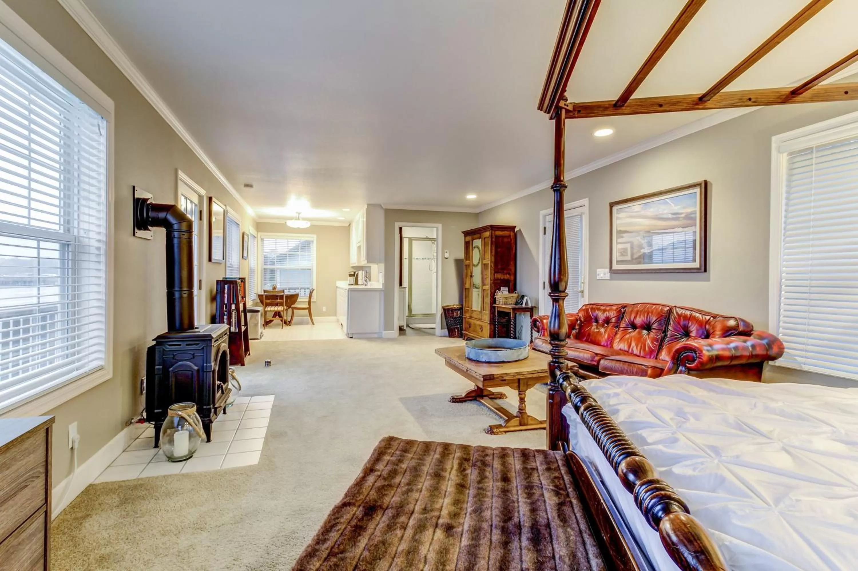 Seating Area in Bayside Cottage