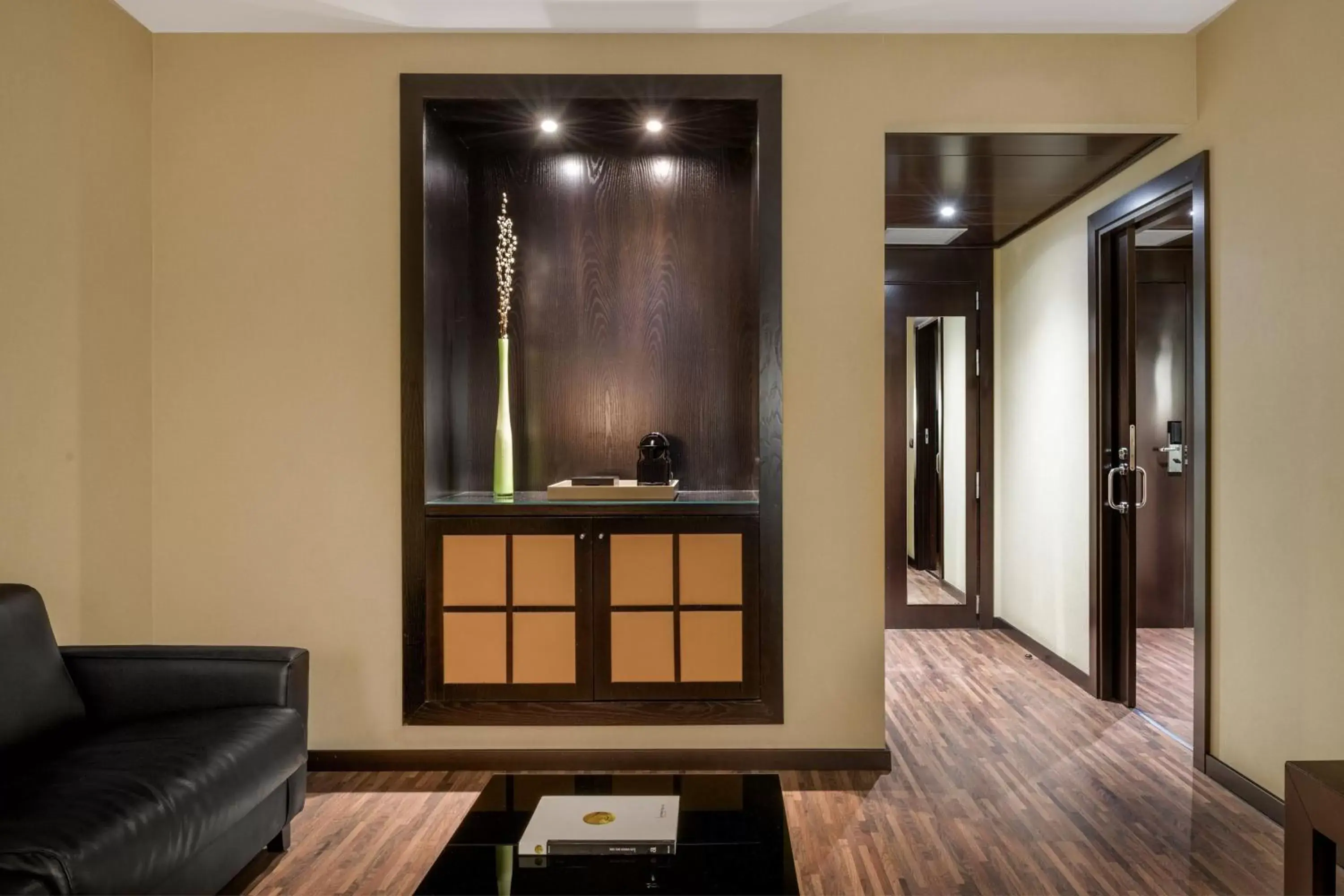 Living room in AC Hotel Elda by Marriott