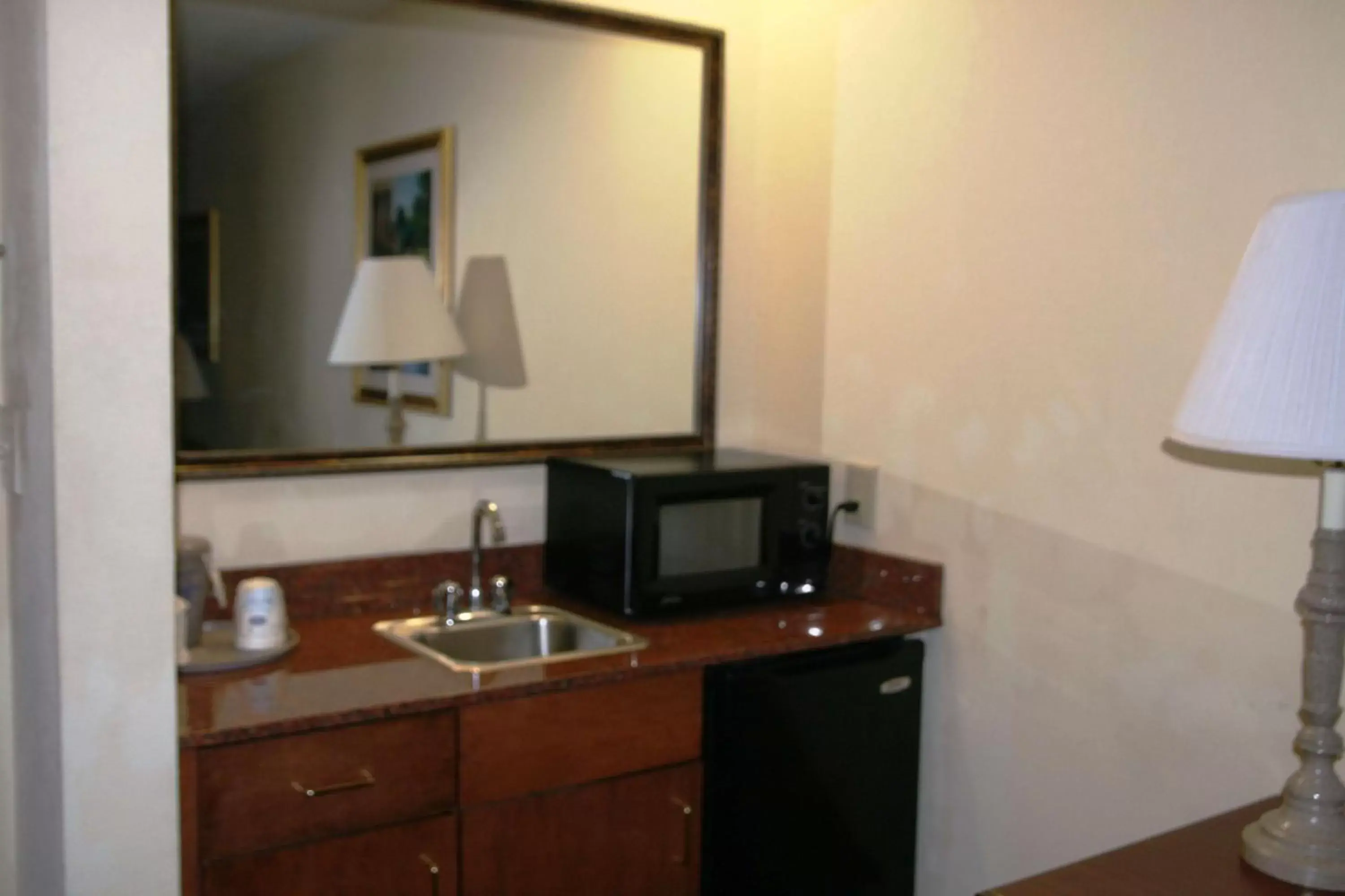 Kitchen or kitchenette, Kitchen/Kitchenette in Hampton Inn Canton