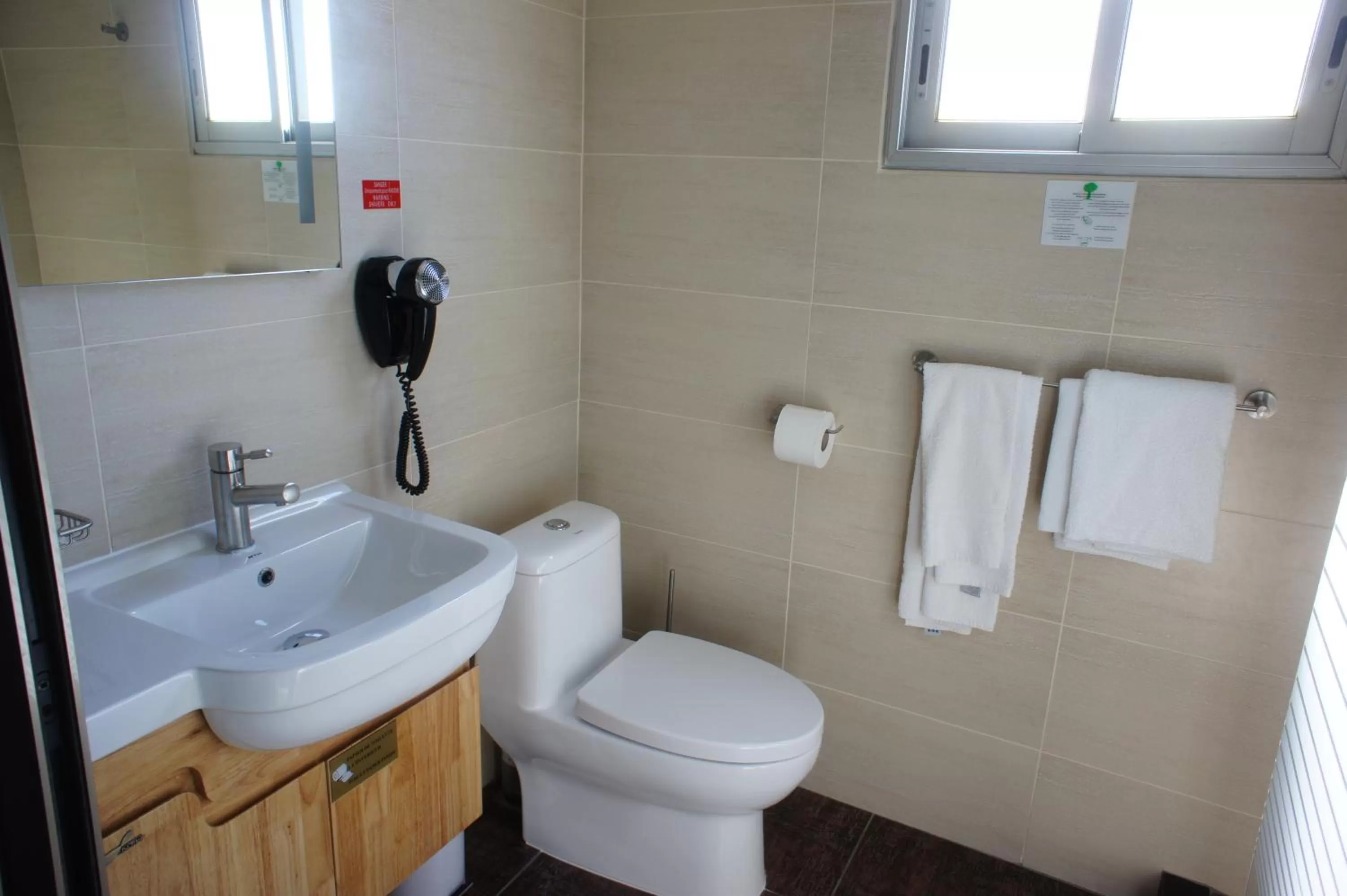 Bathroom in Central Hotel