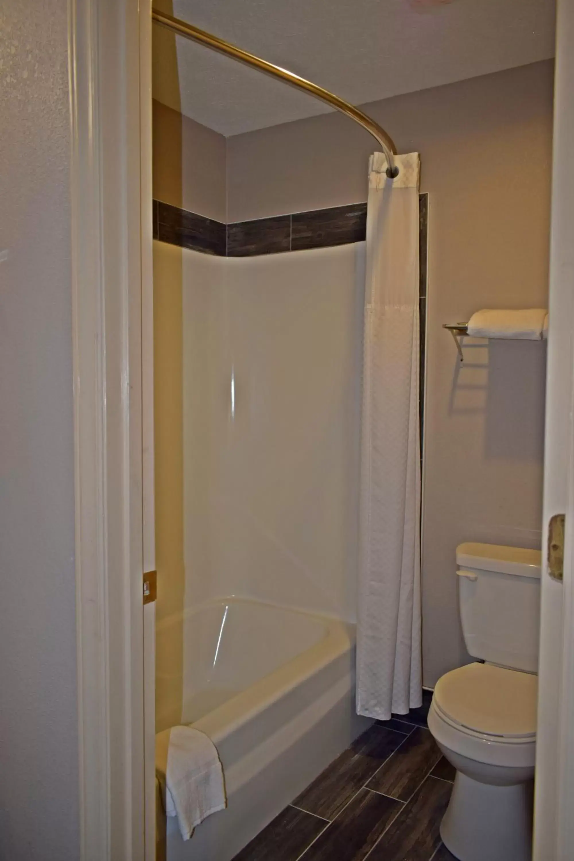 Bathroom in Super 8 by Wyndham Fort Chiswell Wytheville Area