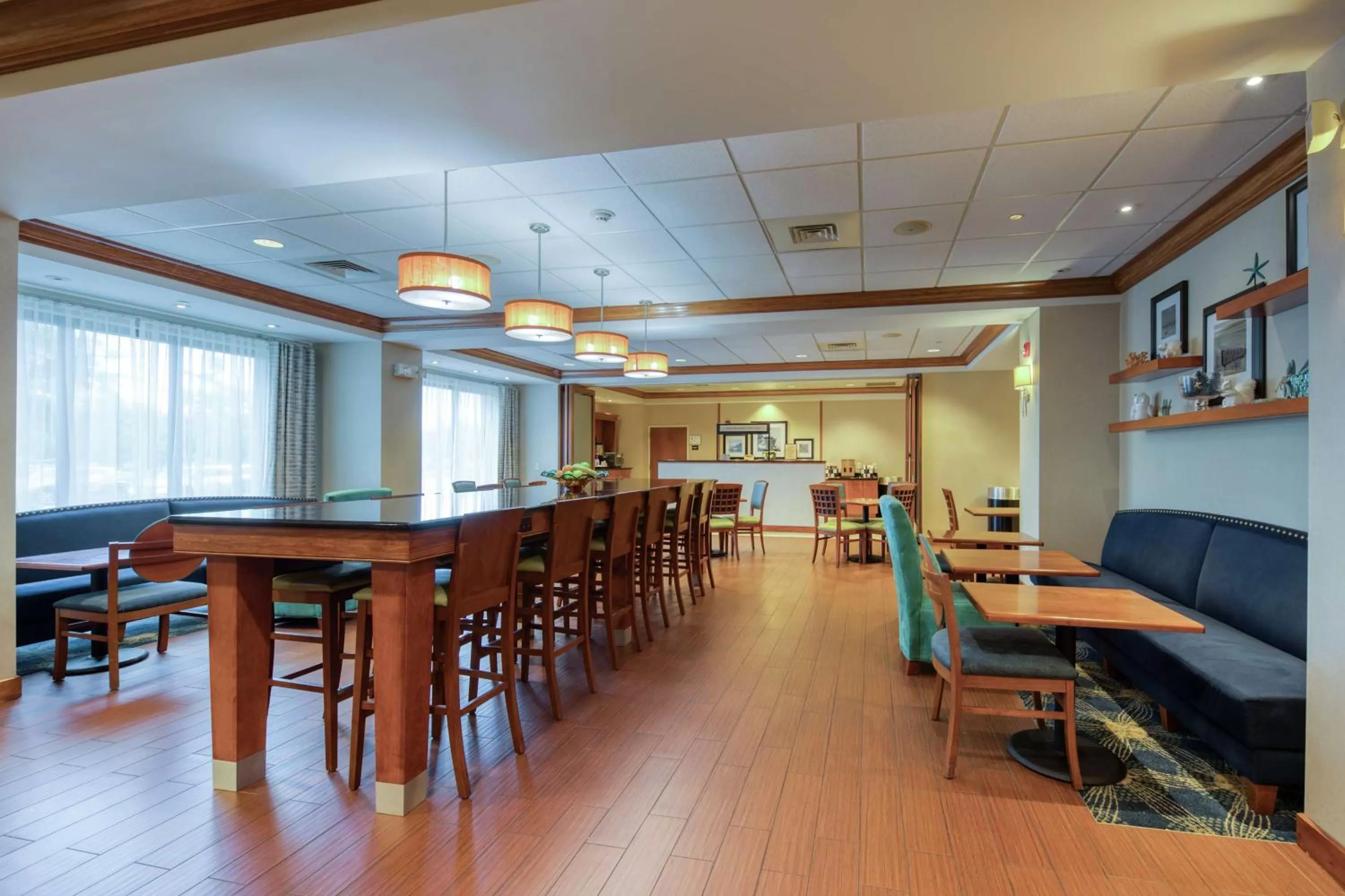 Lobby or reception in Hampton Inn Wilmington University Area
