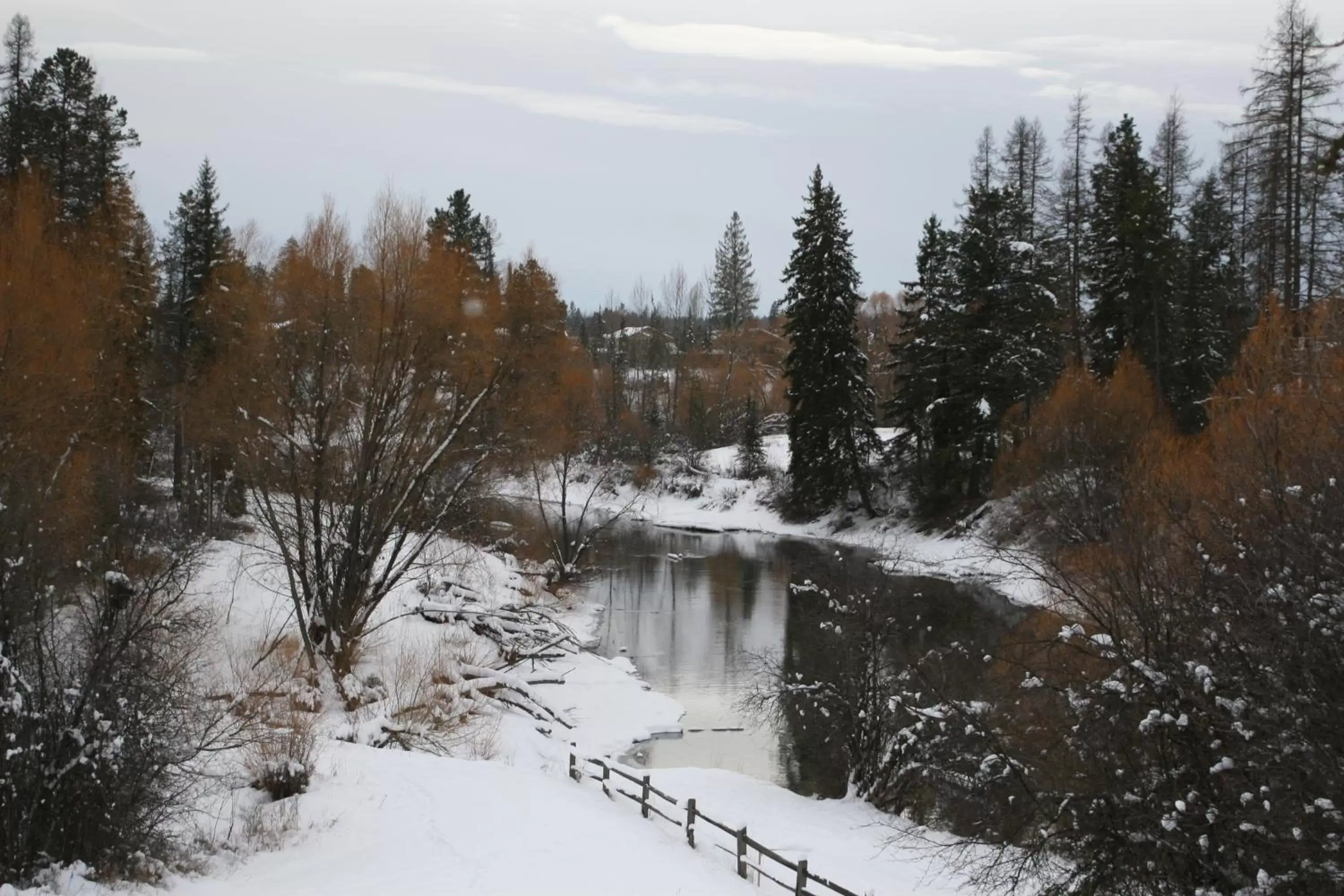 Area and facilities, Winter in Duck Inn Lodge