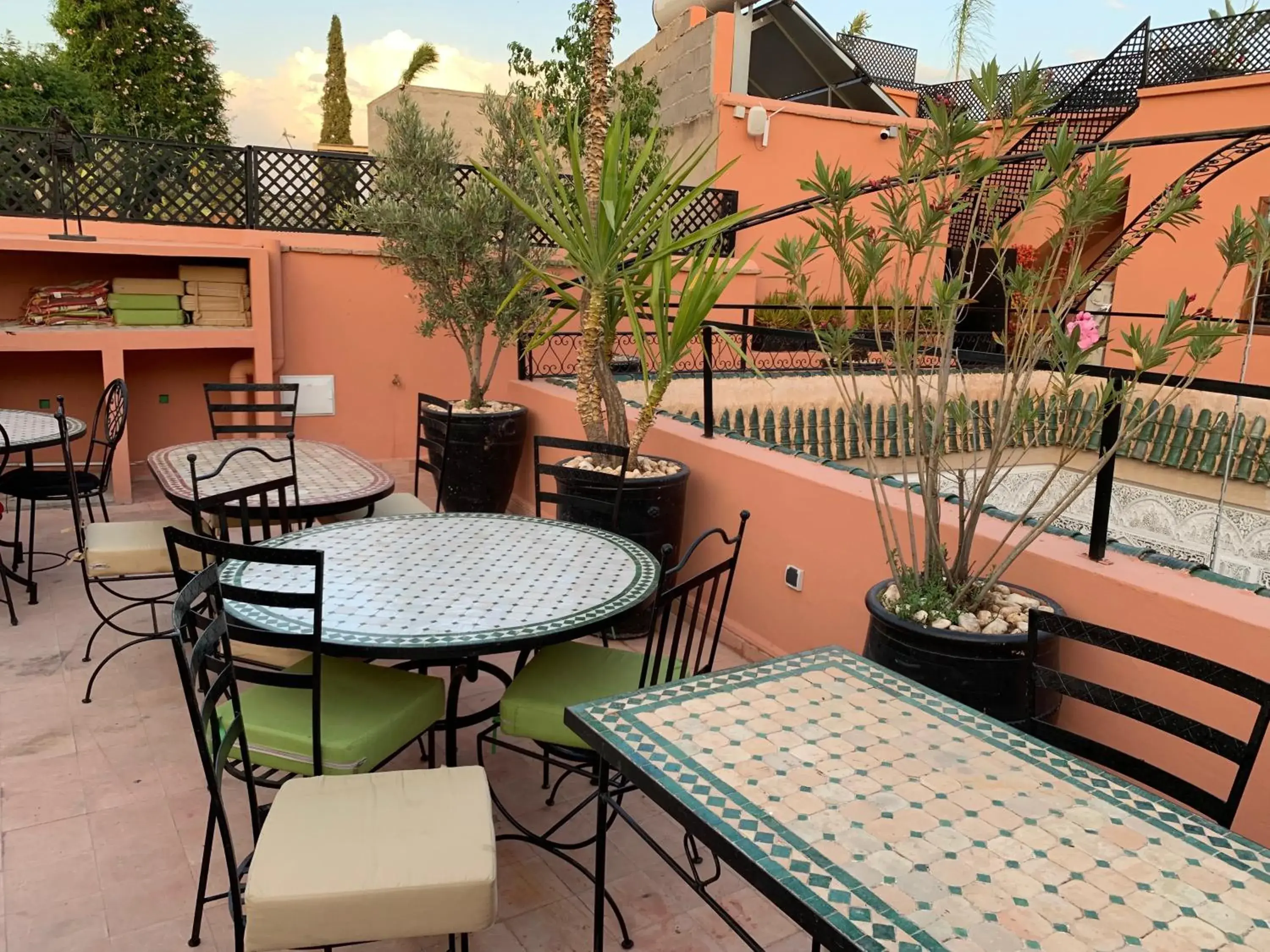 Balcony/Terrace in Riad Abaka hotel & boutique